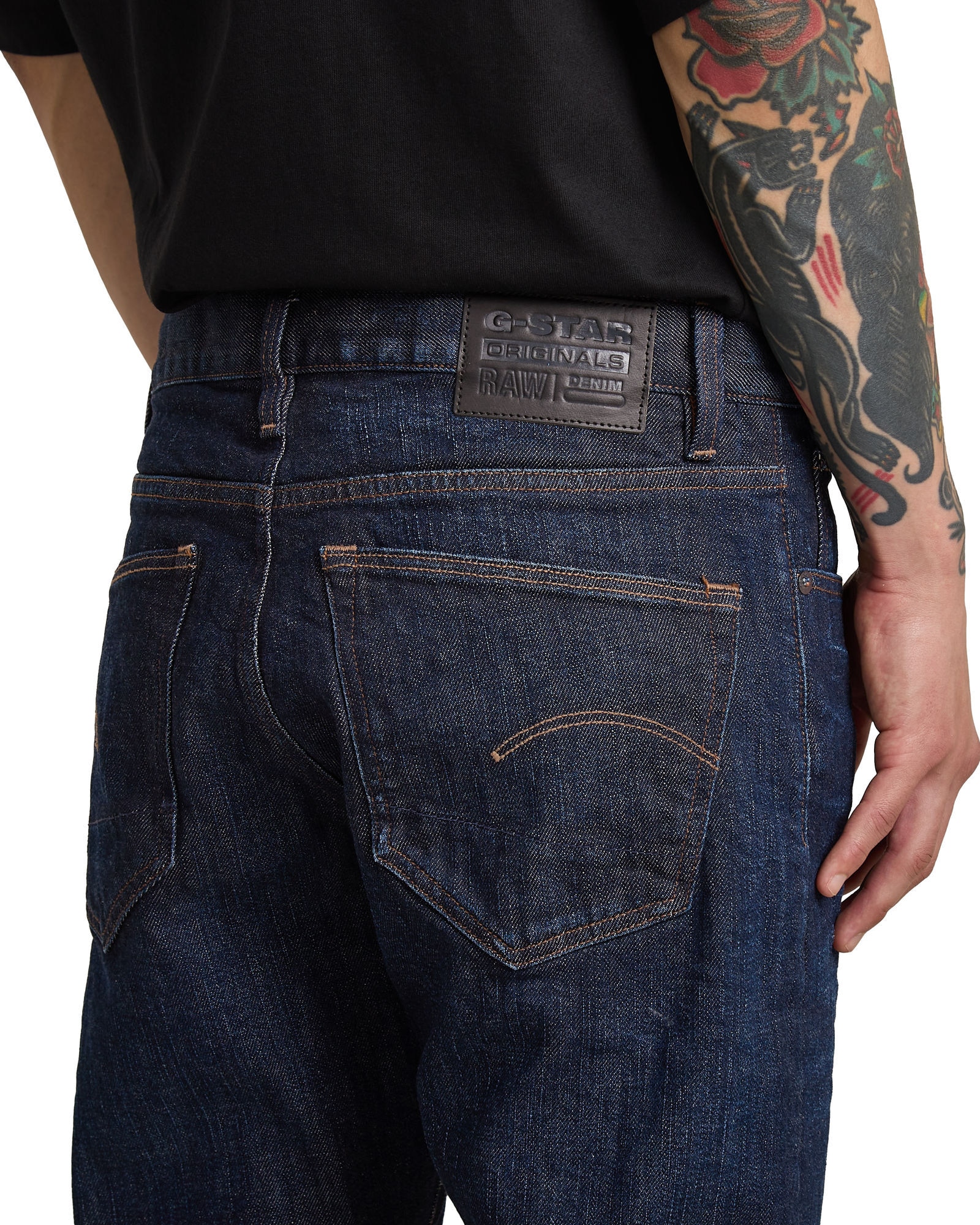 G-STAR Regular-fit-Jeans »3301 Slim Selvedge Jeans«