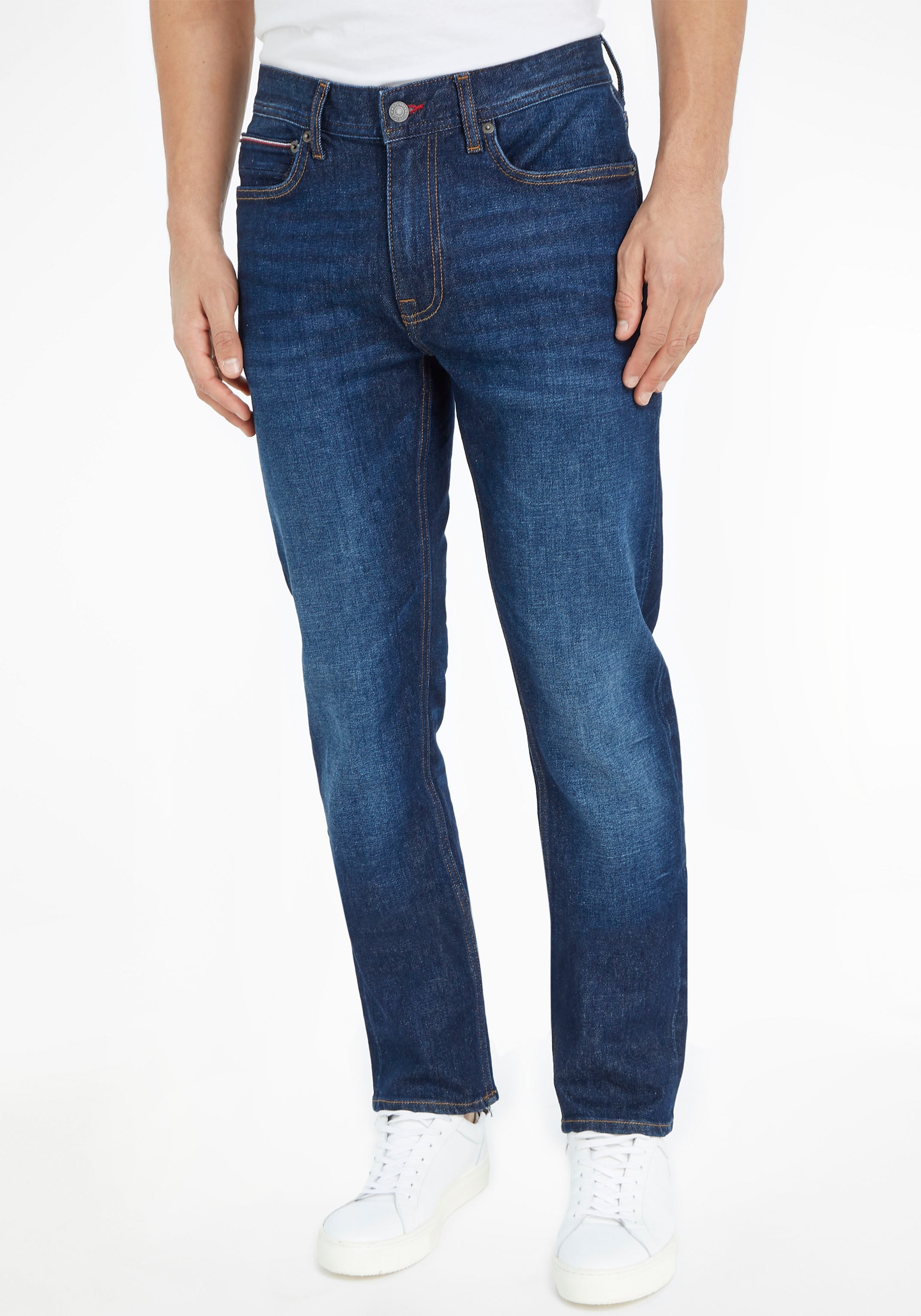 Tommy Hilfiger Straight-Jeans "STRAIGHT DENTON STR CHARLES BLUE", mit Tommy günstig online kaufen