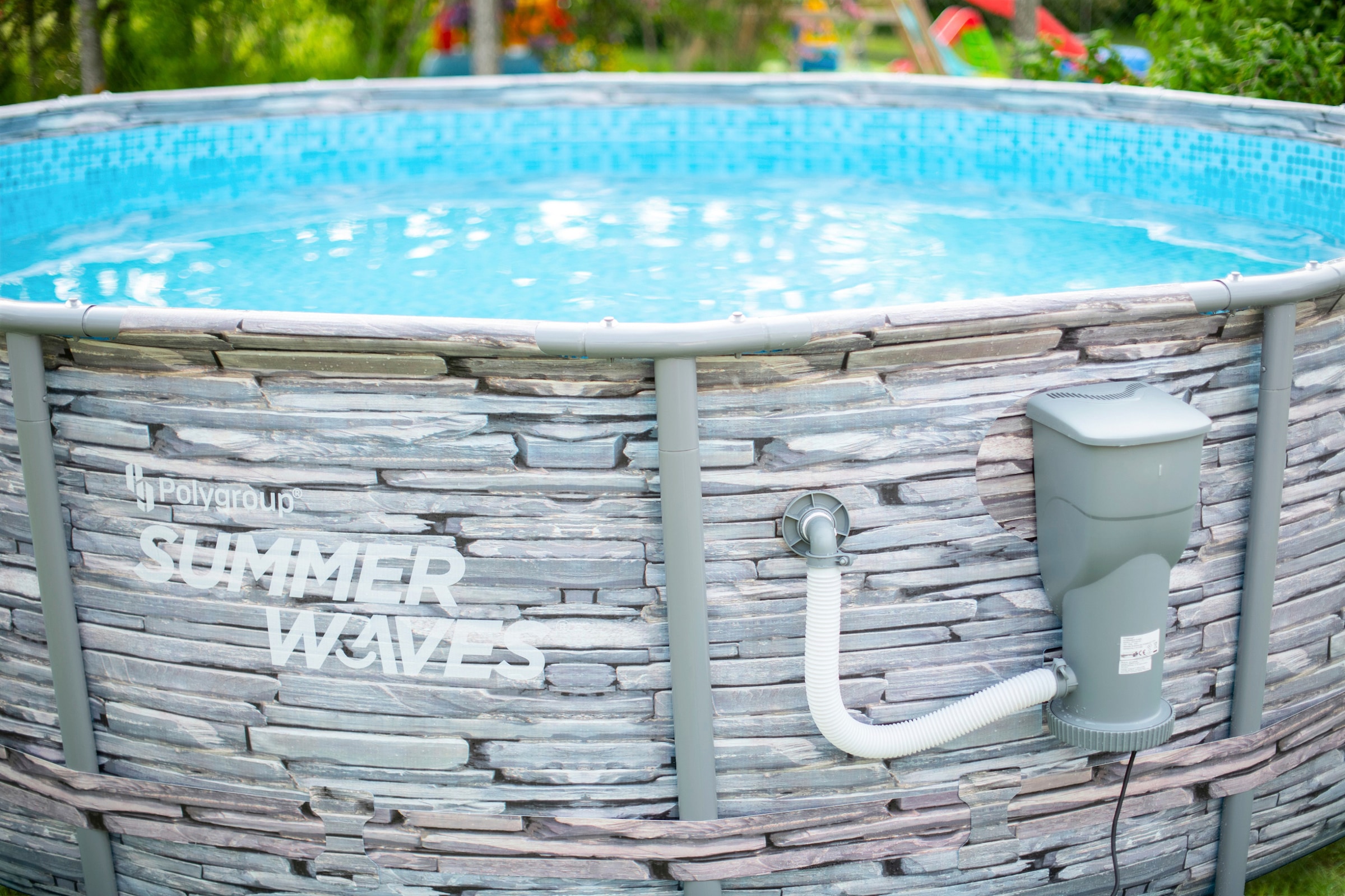 SummerWaves Framepool »Elite Frame«, (Set, 8 tlg.), ØxH: 427x107 cm