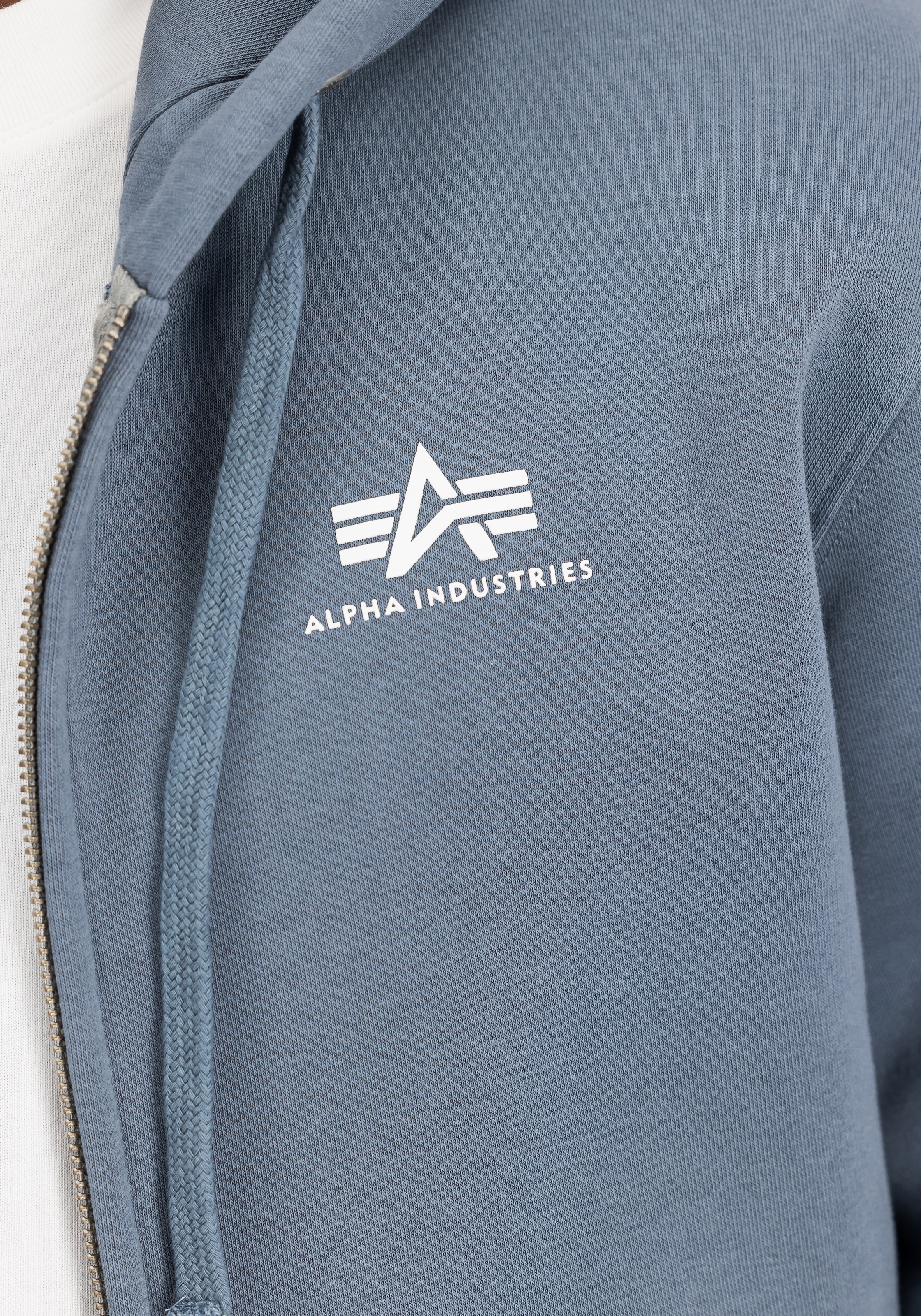 Alpha Industries Kapuzensweatjacke »Basic Zip Hoody SL«