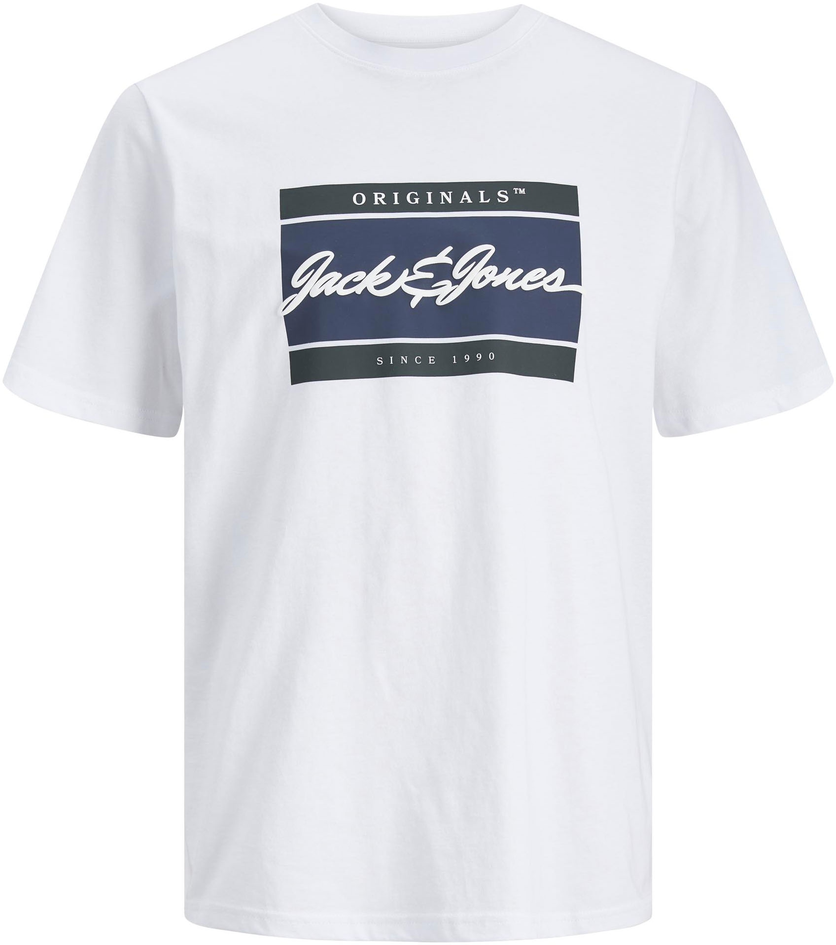 Jack & Jones Junior T-Shirt »JORWAYNE BRANDING TEE MIX 2PK MP JNR«, (Set, 2 tlg., T-Shirt und Langarmshirt)