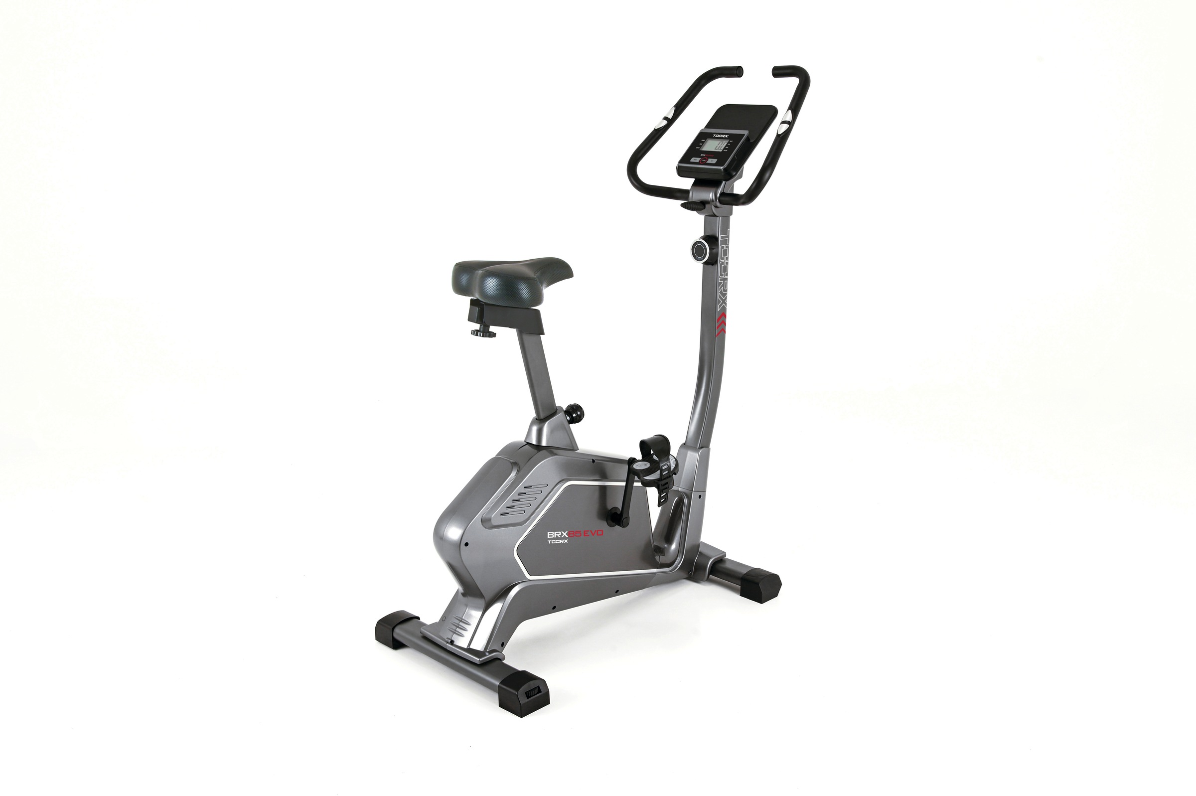 TOORX Ergometer, ohne Unterlegmatteweiß, neutral, Heimtrainer