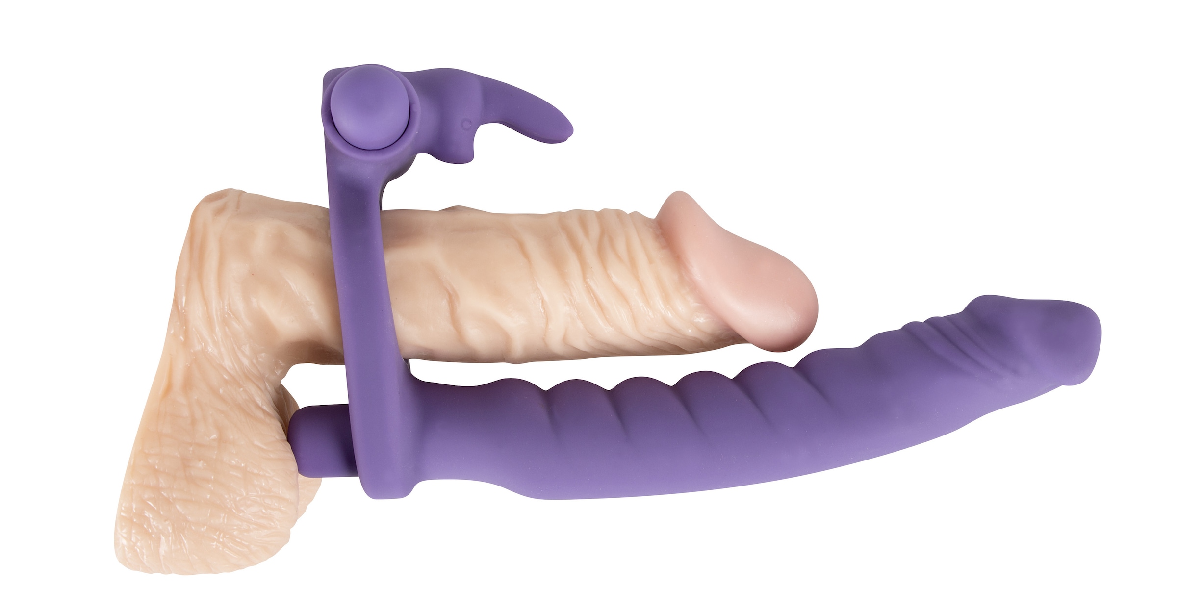 You2Toys Penisring »Vibrator mit Penisring Double Delight«