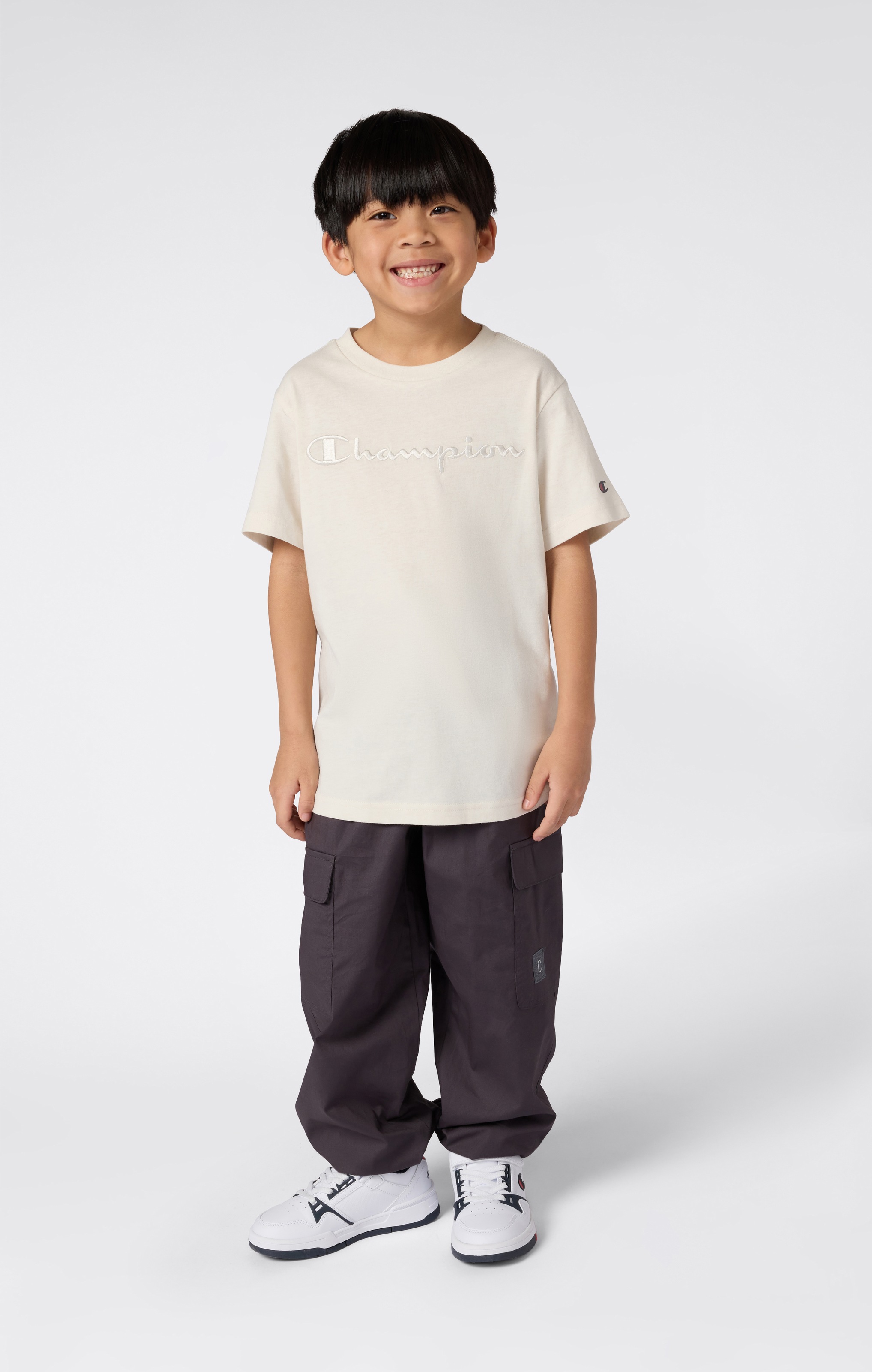 Thumbnail - Champion T-Shirt "ICONS TONAL Crewneck T-Shirt with Large Logo"