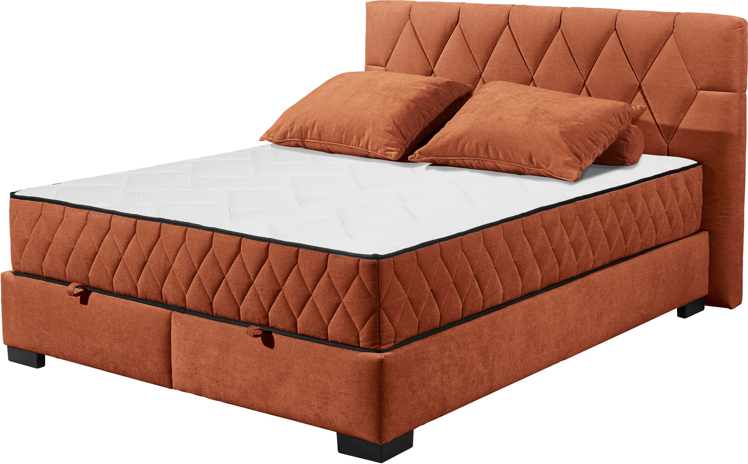 ED EXCITING DESIGN Boxbett »Nagol«, mit Bettkasten, mit Wendematratze, erhältlich in verschiedenen Breiten