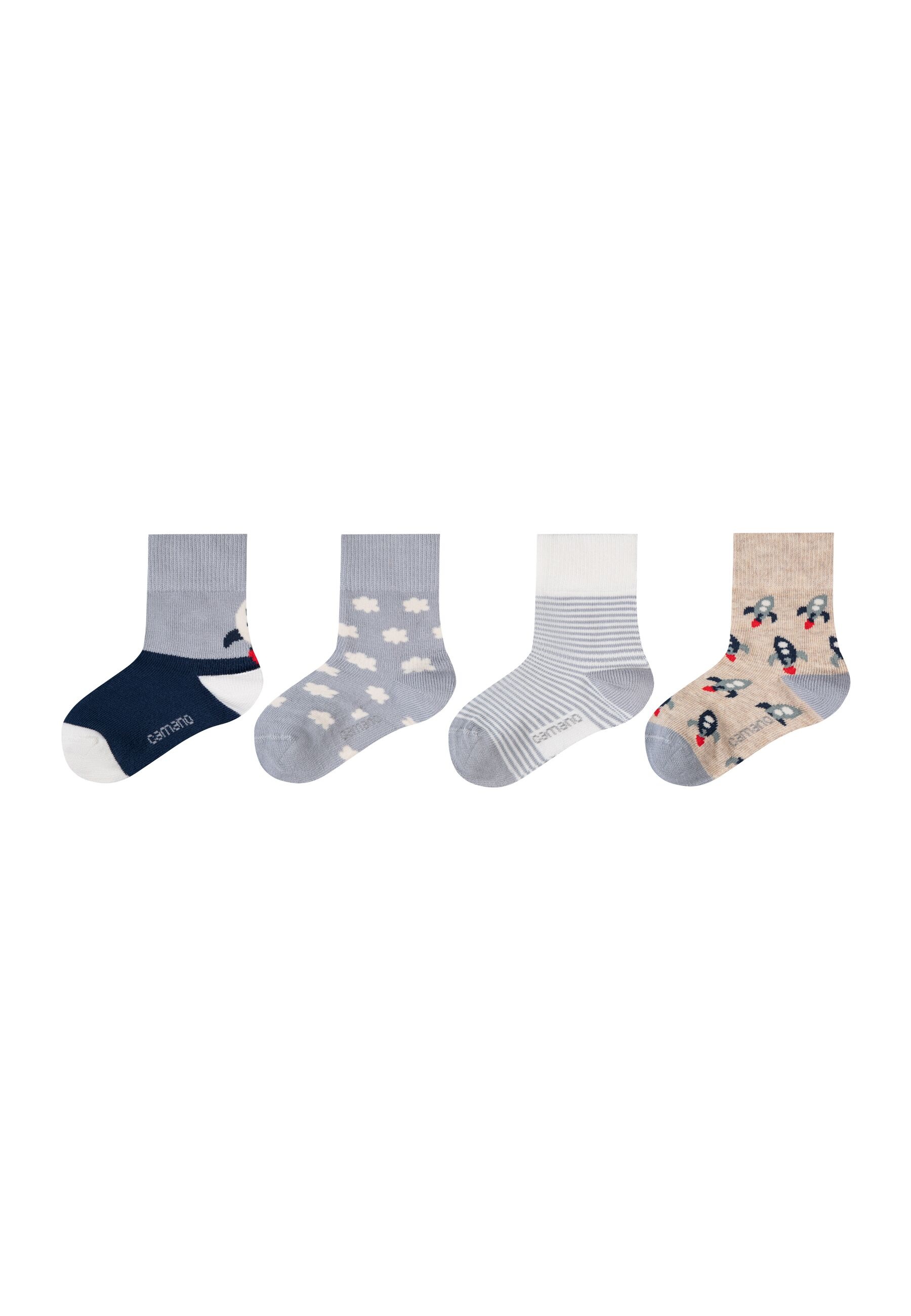 Camano Socken »8er Pack« 8er Pack Aus OCS zertifizierter Baumwolle, Ohne einengenden Gummibund
