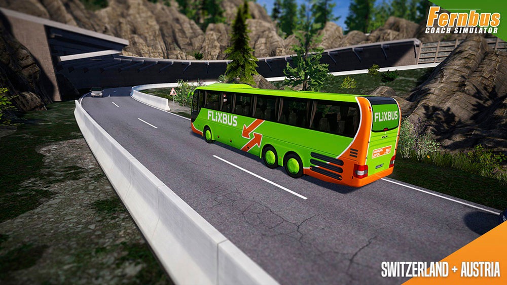 aerosoft Spielesoftware »Der Fernbus Simulator- AddOn Szenerie Österreich/Schweiz - PC«, PC
