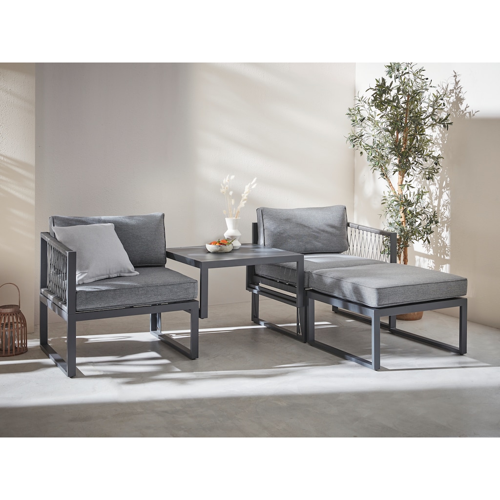 Guido Maria Kretschmer Home&Living Gartenlounge-Set »Santorini«, (9 tlg.)