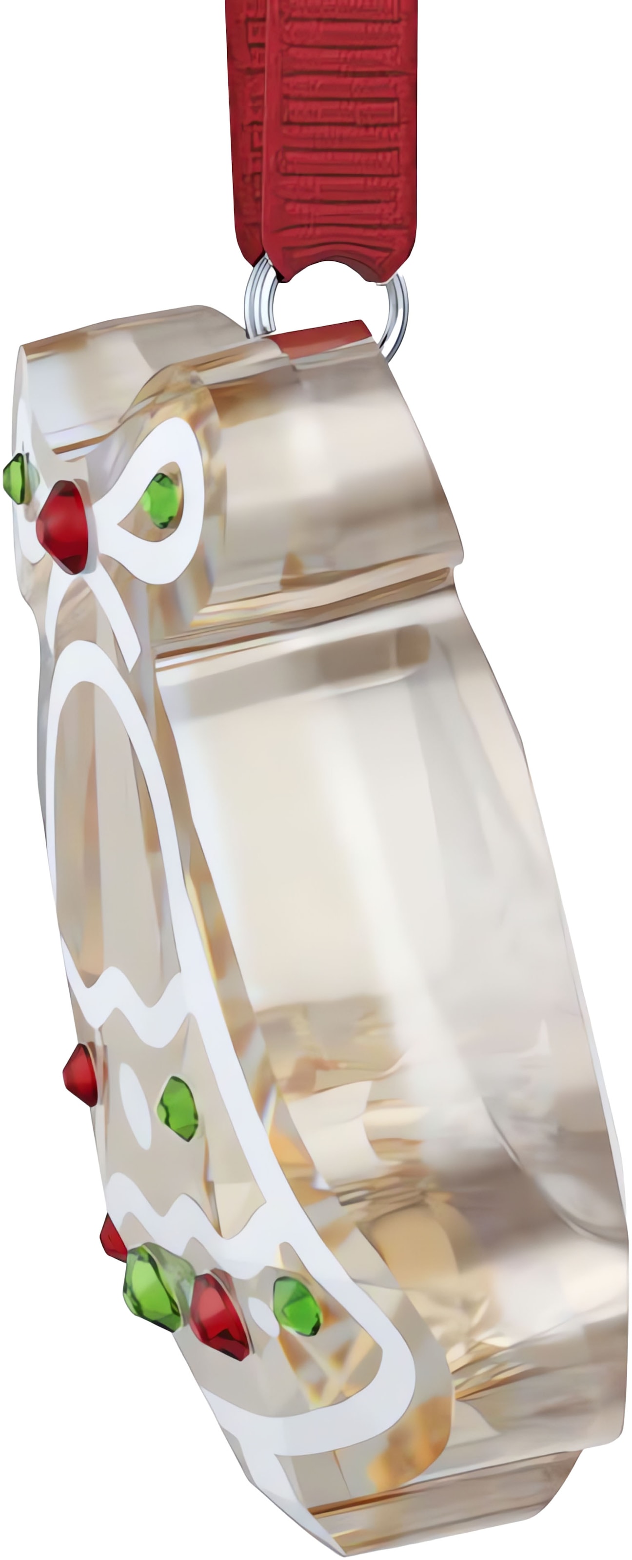 Swarovski Dekohänger »Sammelfigur Holiday Cheers Lebkuchen Glocke Ornament, 5681580«, (1 St.), Swarovski® Kristall