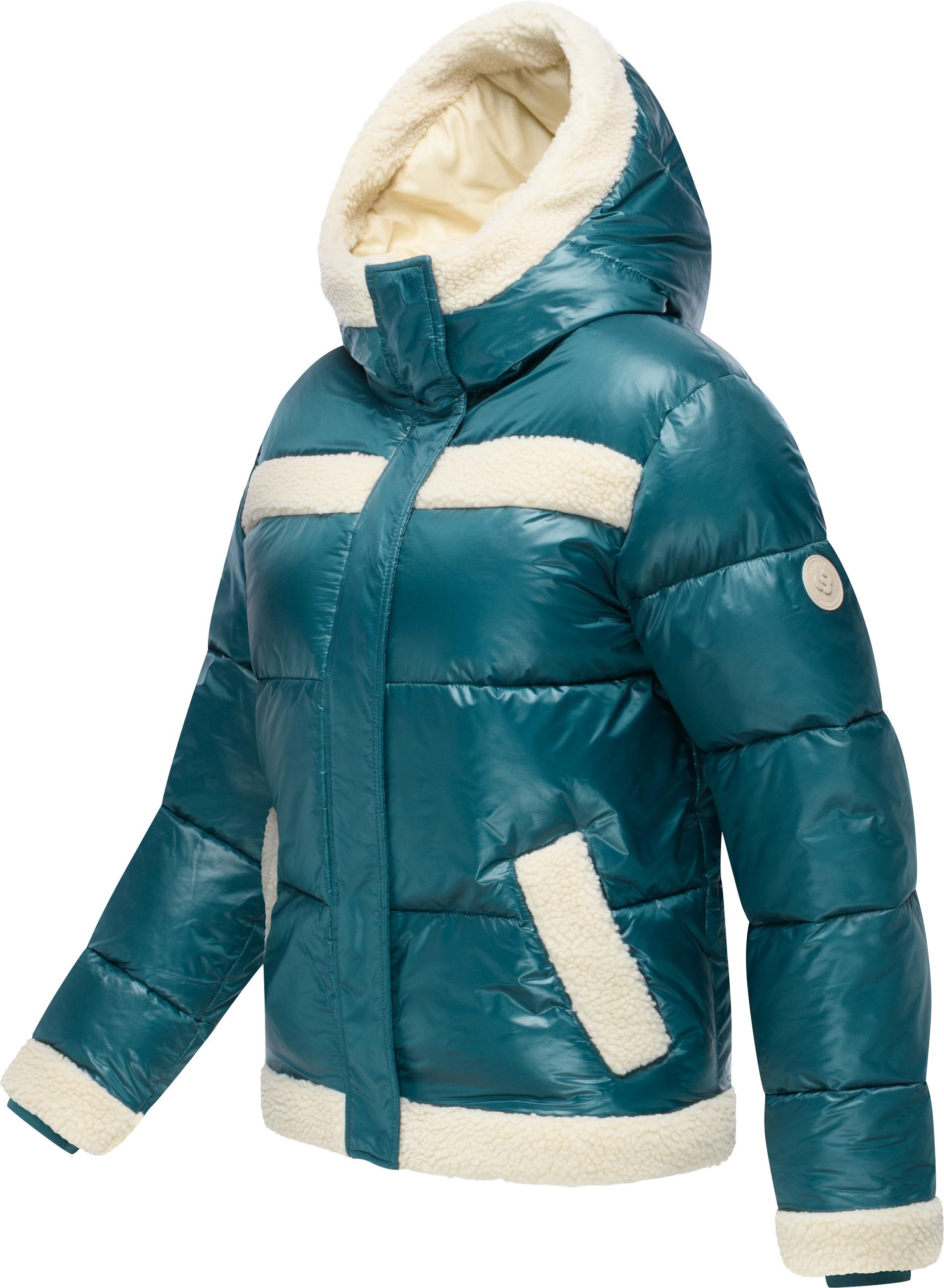 Ragwear Winterjacke "Editah Shiny YOUMODO" mit Kapuze Jacke mit Plüsch-Deta günstig online kaufen