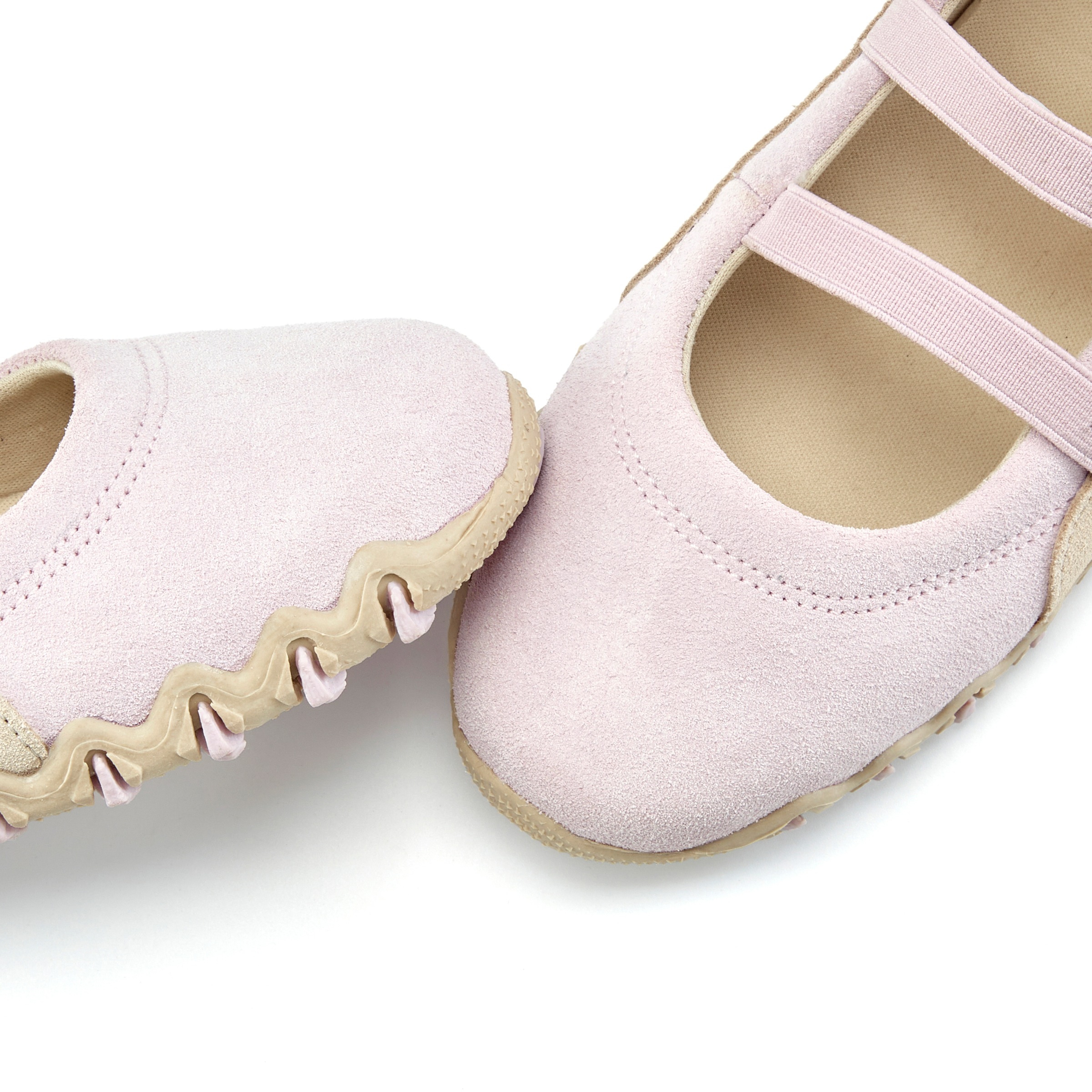 LASCANA Ballerina »Freizeitschuh, Slipper, Halbschuh, Slip-On-Sneaker, Ballerina«  aus Leder