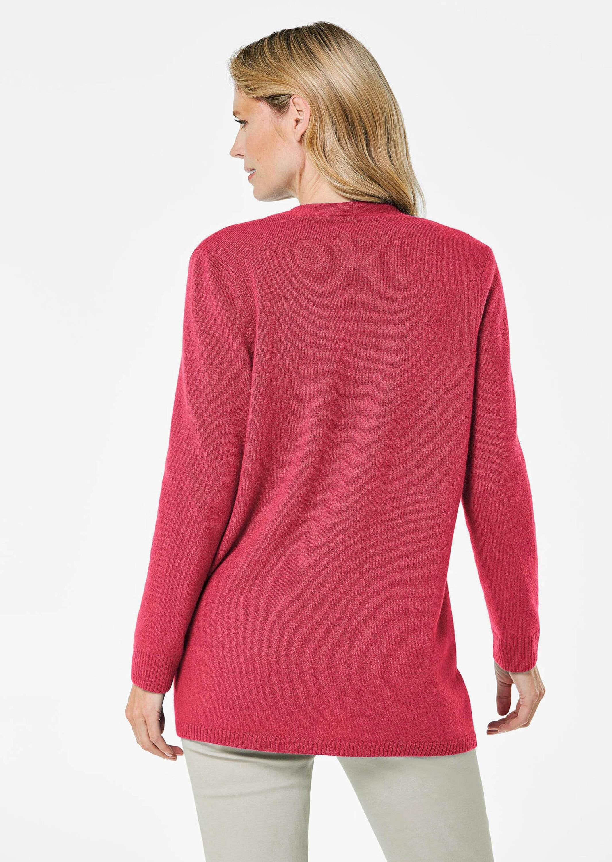 GOLDNER Strickjacke »Langarm Feinstrick-Cardigan«