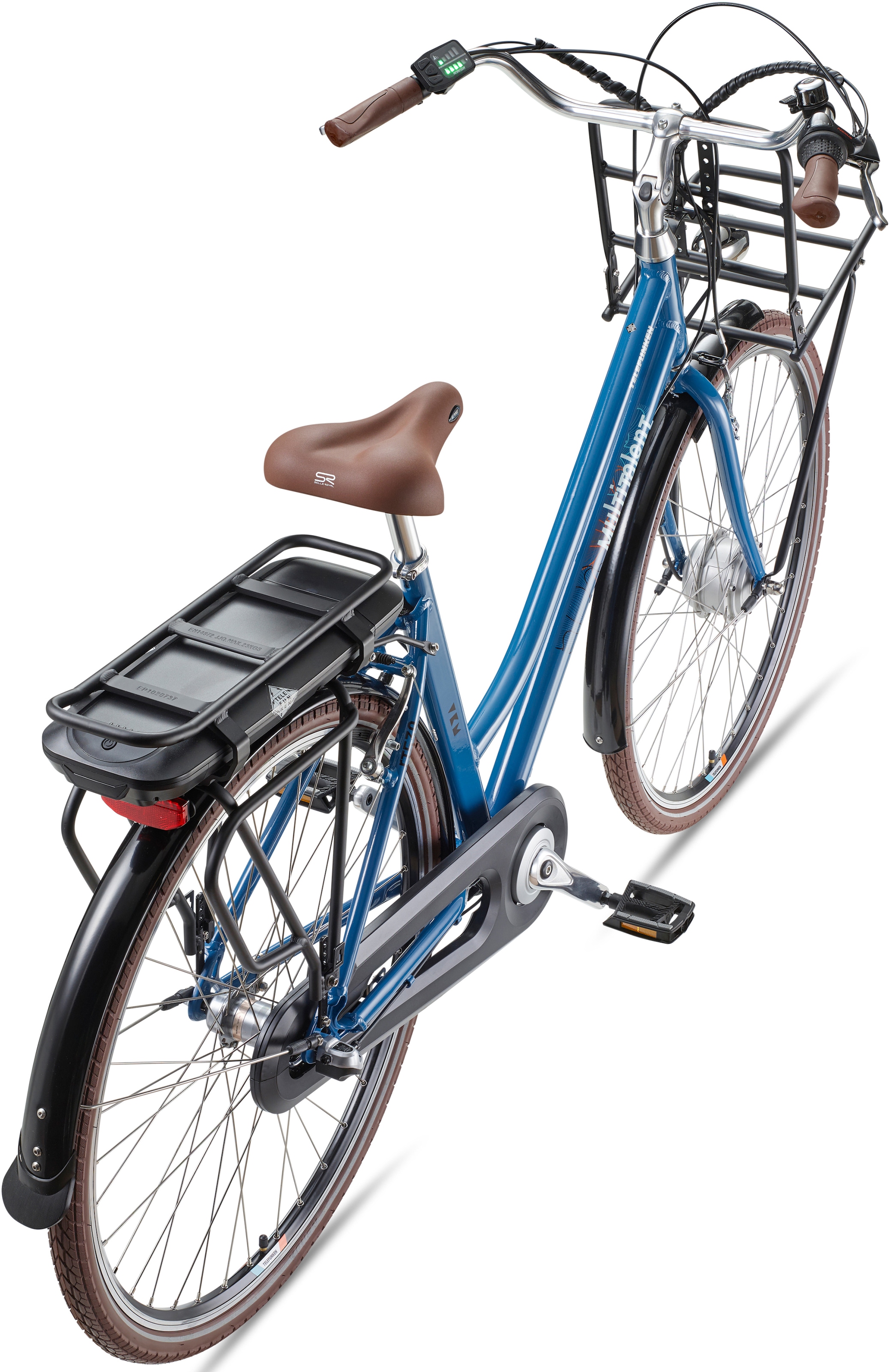 Telefunken E-Bike »Multitalent RT530«, 3 Gang, Shimano, Nexus, Frontmotor 250 W, Pedelec