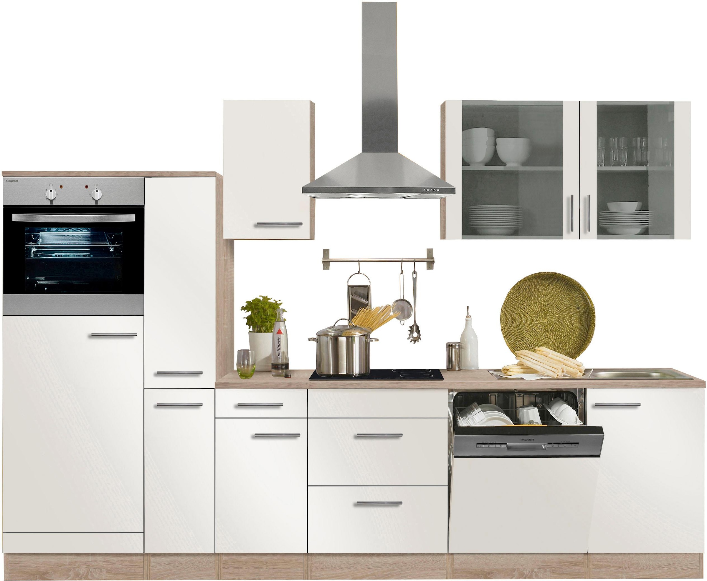 OPTIFIT Küchenzeile »Kalmar«, mit E-Geräten, Breite 300 cm