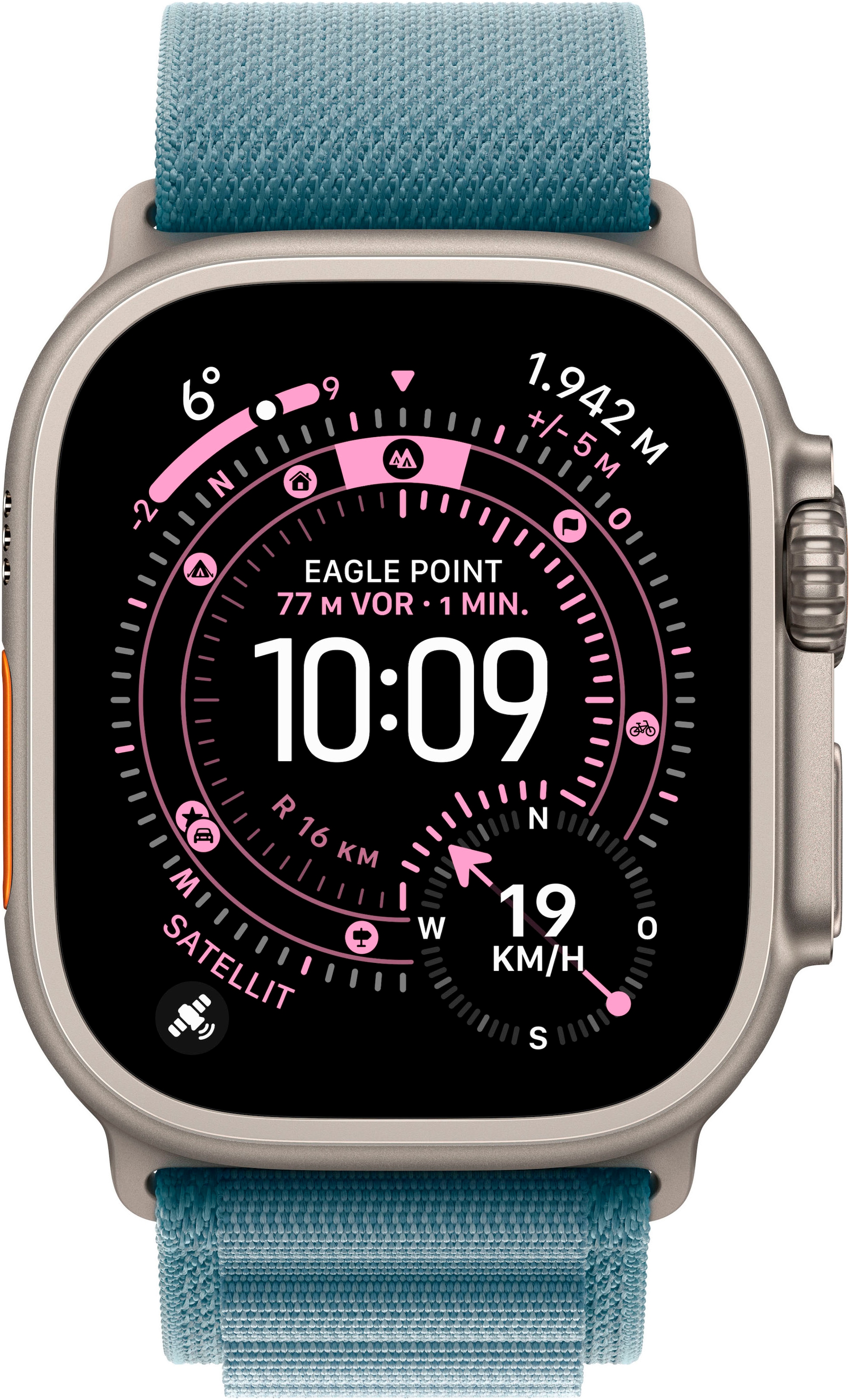 Apple Smartwatch »Watch Ultra 3 GPS + Cellular 49mm«, Watch OS, 64 GB
