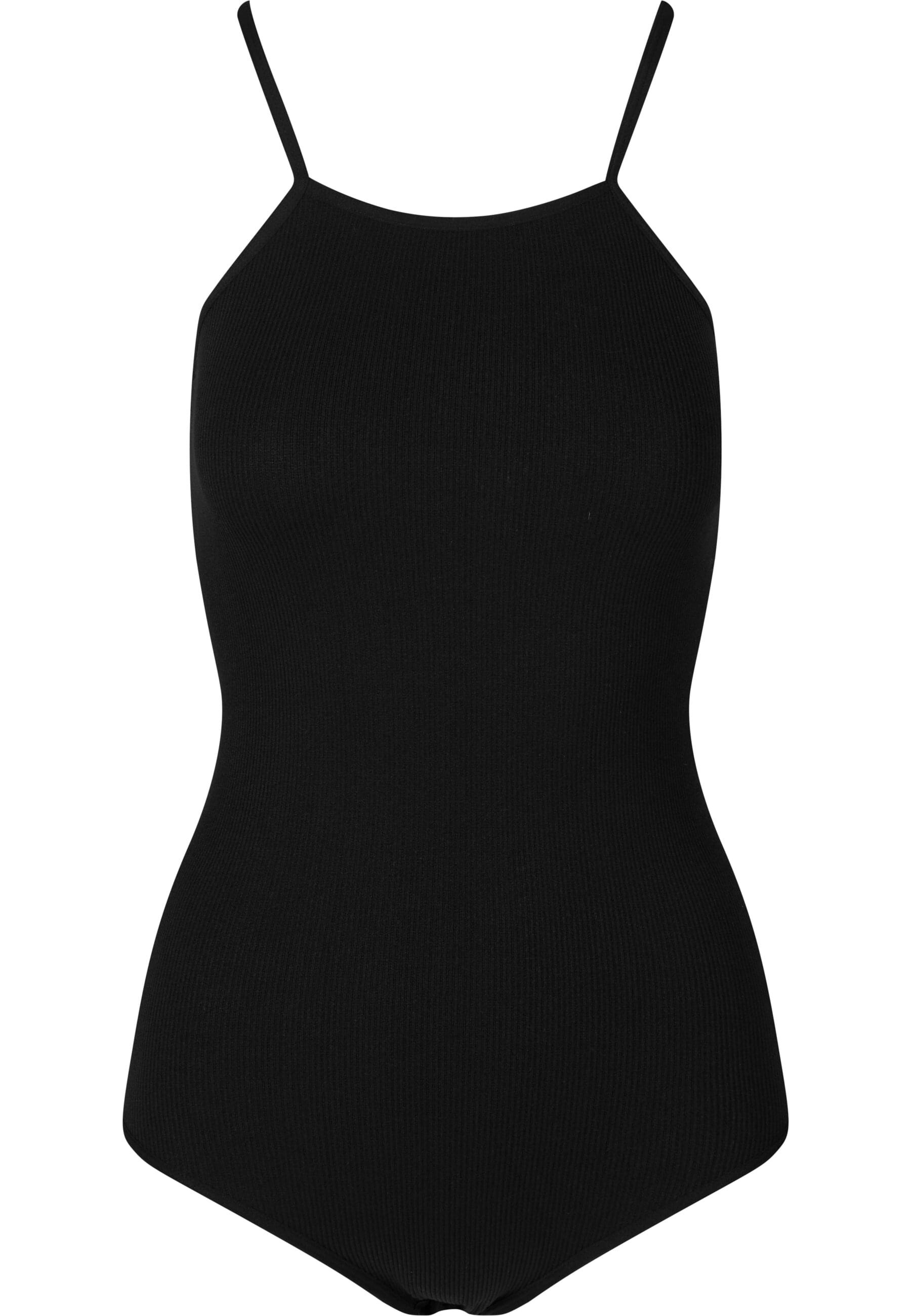 URBAN CLASSICS Damen Body "Urban Classics Ladies Rip Body"schwarz, Gr. XS, 92% Nylon, 8% Elasthan, Bodys