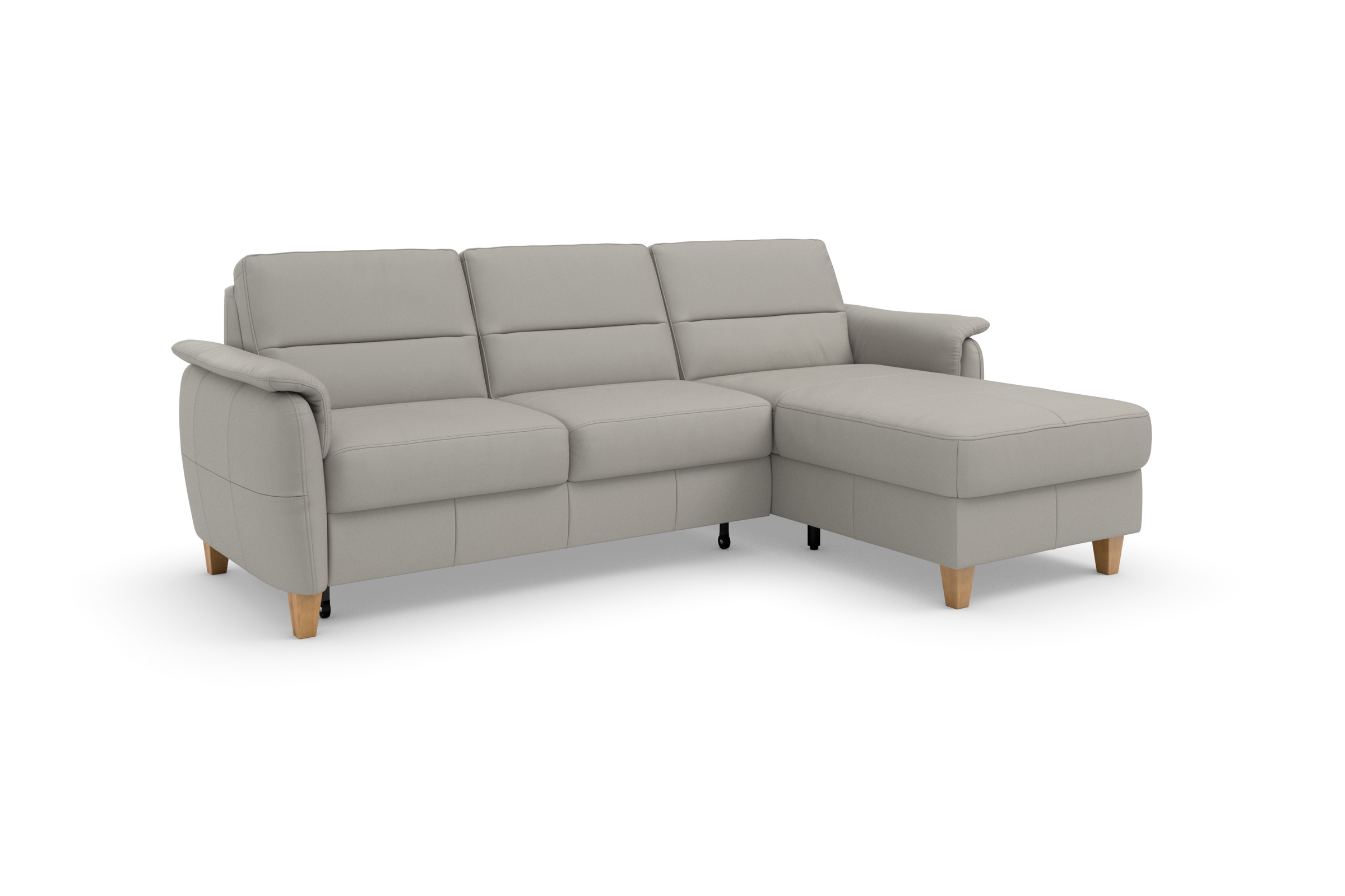 Home affaire Ecksofa »Palmera L-Form«, Federkern, wahlweise mit Bettfunktion und mit/ohne Bettkasten