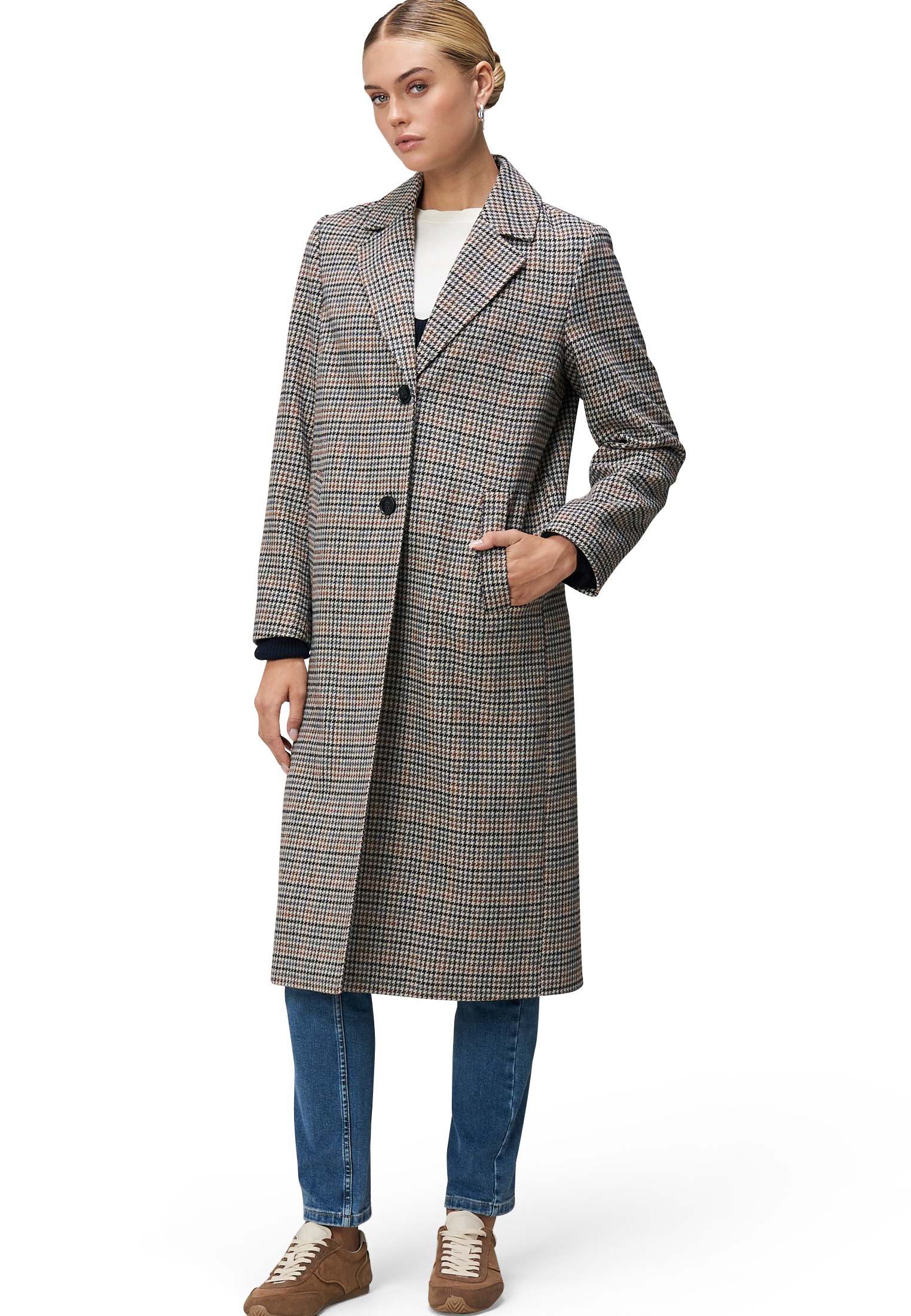 Zero Langmantel "Damen aus Wollmischung" günstig online kaufen