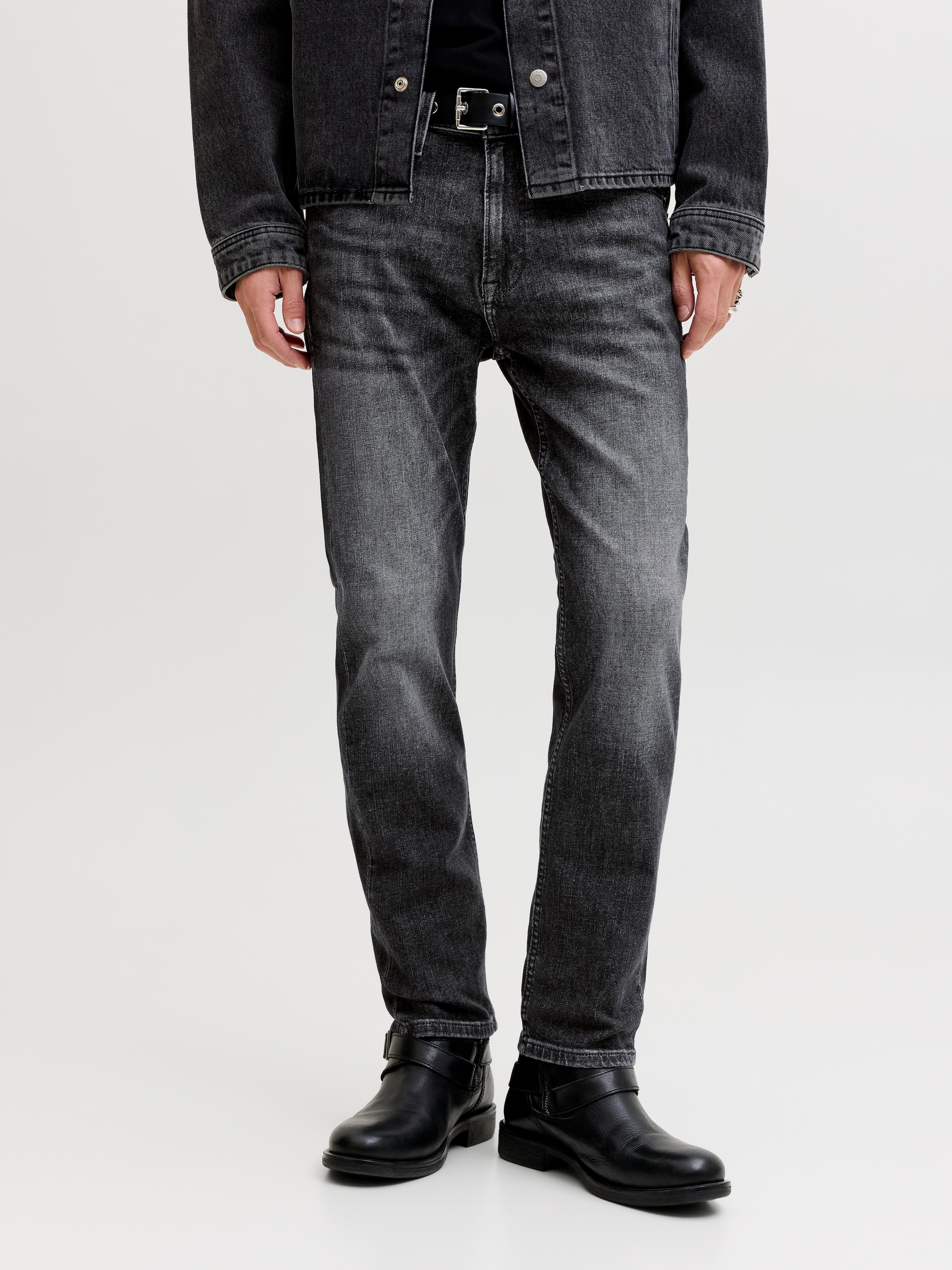Jack & Jones Regular-fit-Jeans "JJICLARK JJVINTAGE NOOS" Baumwollmischung, regular fit