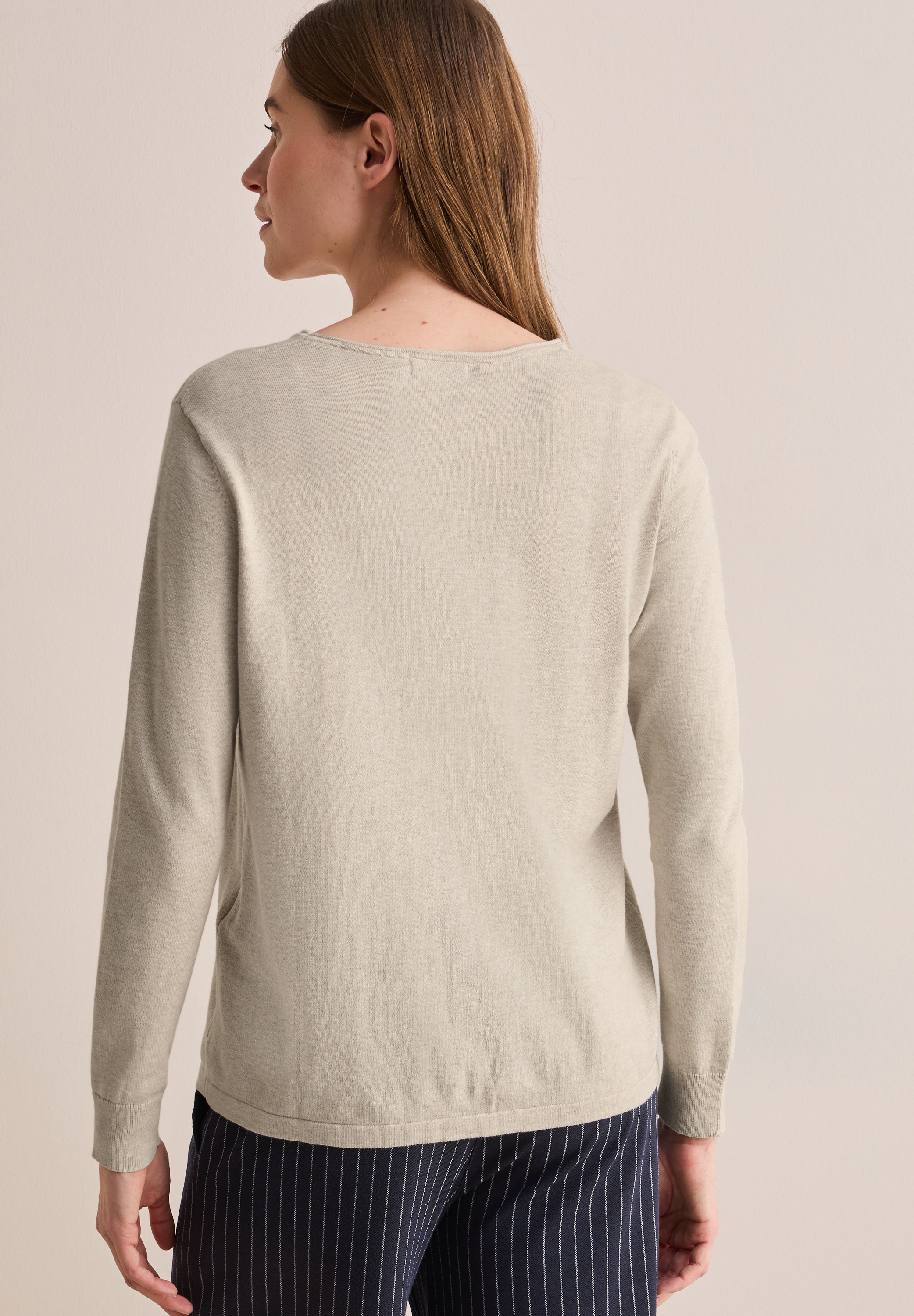 Cecil Strickpullover, im soften Baumwoll-Mix