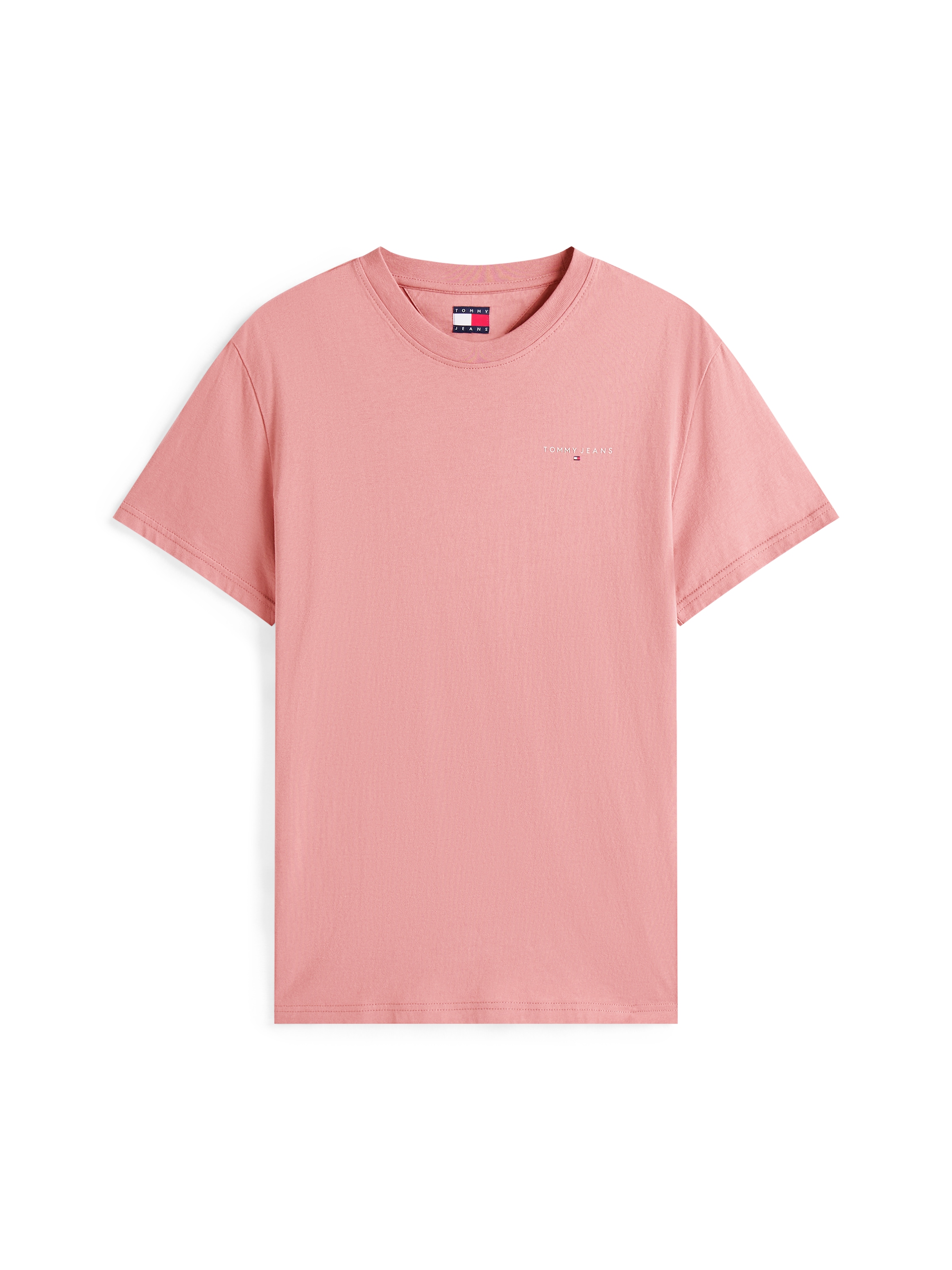 Tommy Jeans T-Shirt »TJM SLIM LINEAR CHEST TEE EXT«, Mit Rundhalsausschnitt