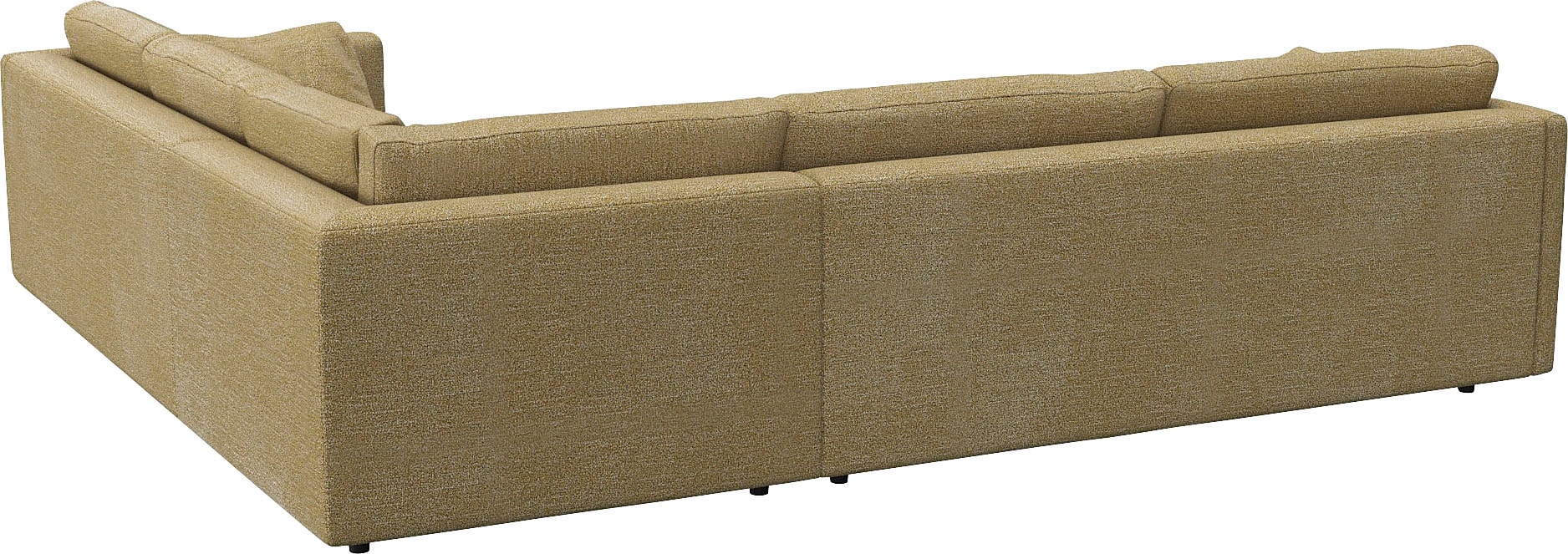 FLEXLUX Ecksofa »Lovane, elegant und zeitlos, bequem, L-Form«, Weich & anschmiegsam, große Sitztiefe auf Kaltschaum, Dekokissen inkl.