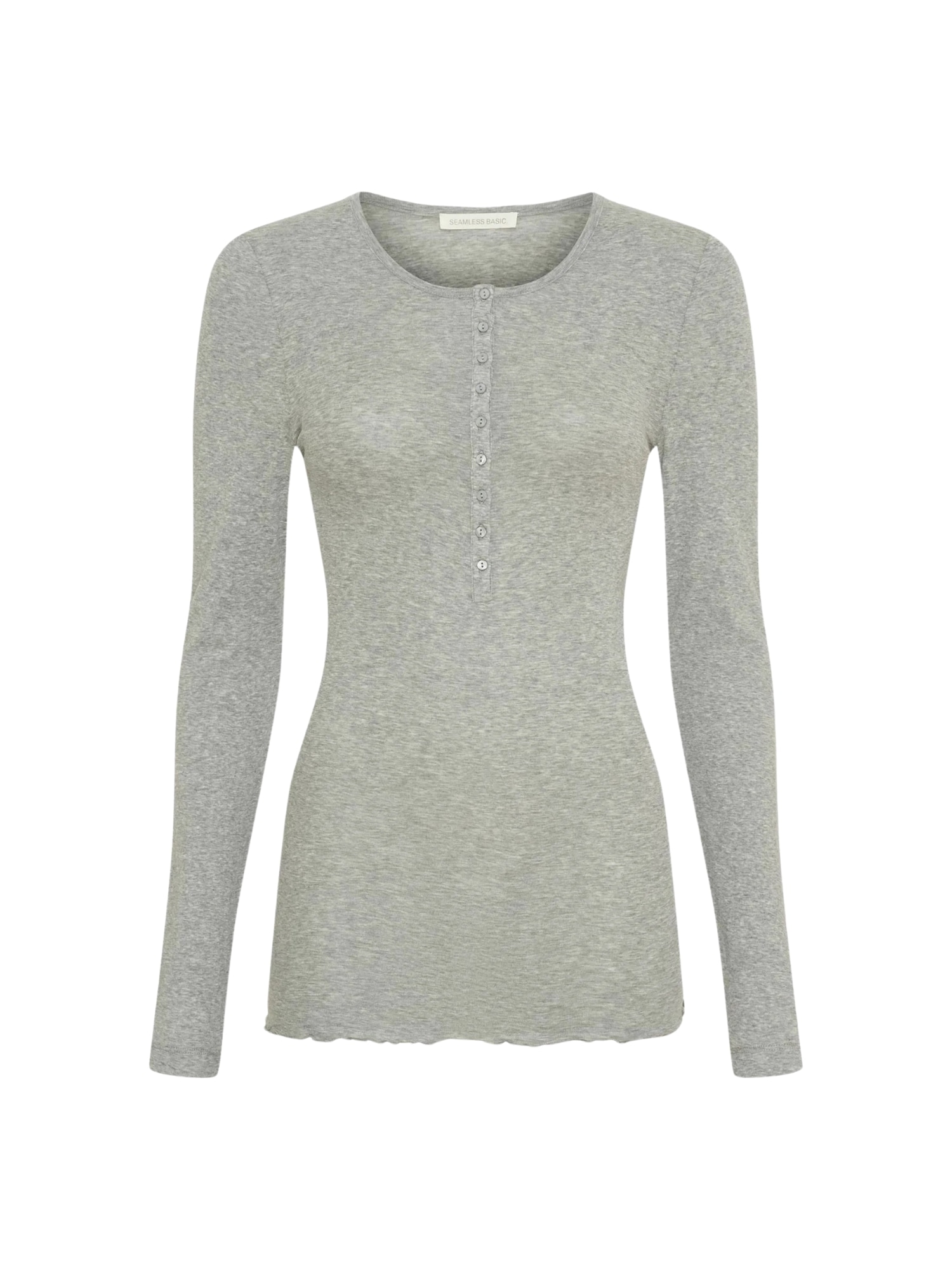 Seamless Basic "Seamless Basic Shirt Cotton Granddad"