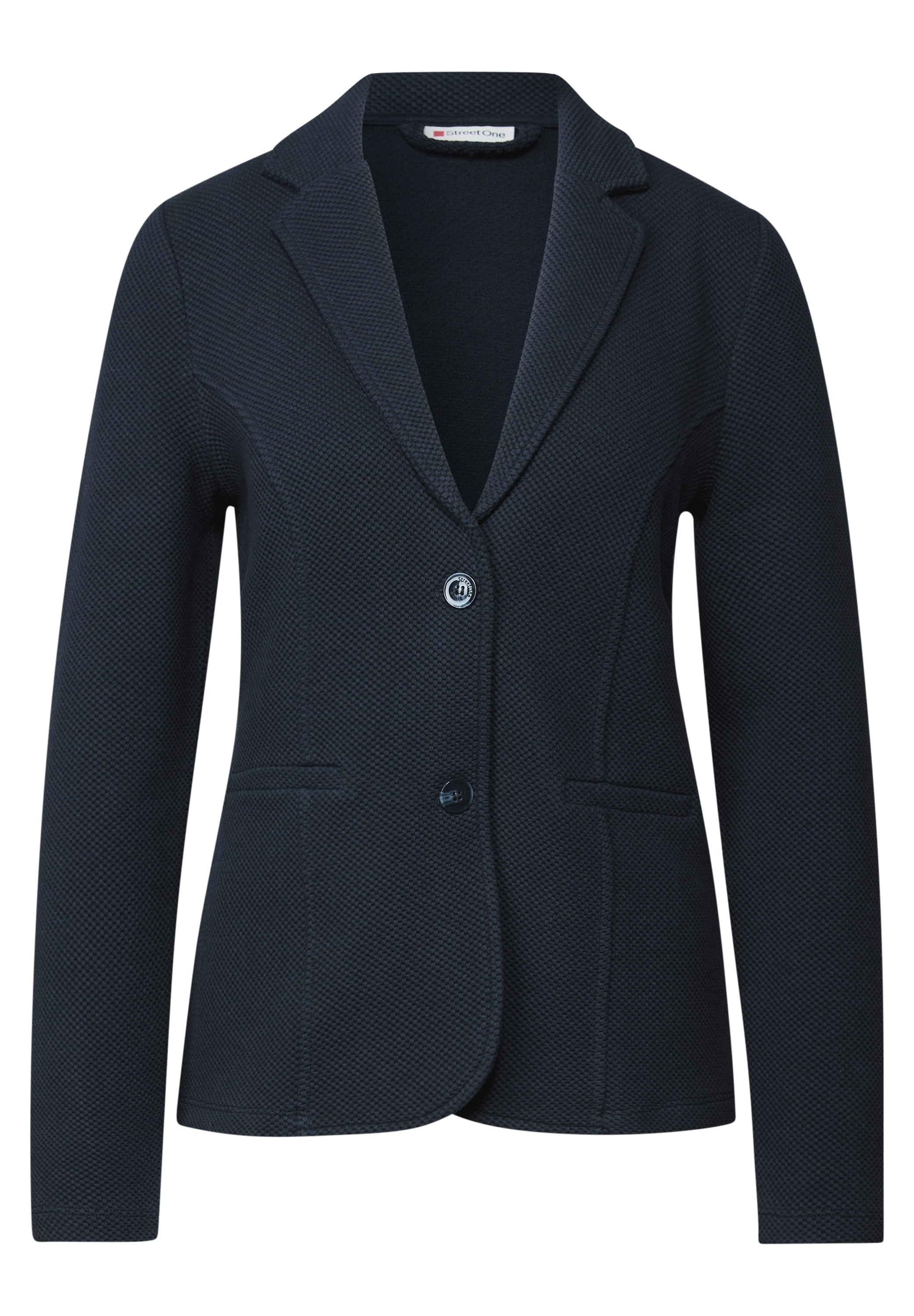 STREET ONE Kurzblazer, aus softem Materialmix