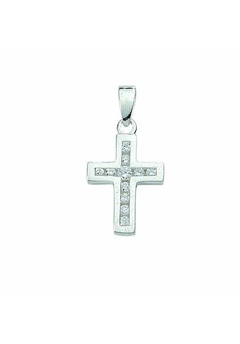 Adelia´s Kette mit Anhänger »925 Silber Kreuz Anhänger mit Zirkonia - Set mit... kaufen