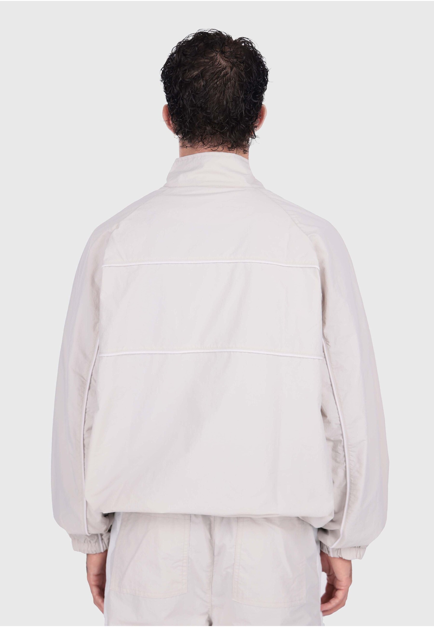 Dropsize Trainingsjacke »Dropsize STRIPE TRACK JACKET« 1 Stk. tlg. ohne Kapuze