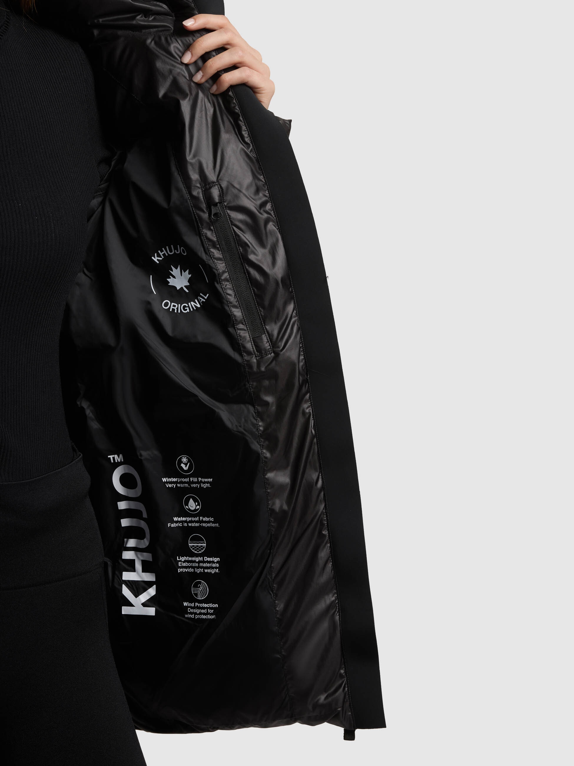 khujo Steppjacke »DROWN SHINY« mit Kapuze