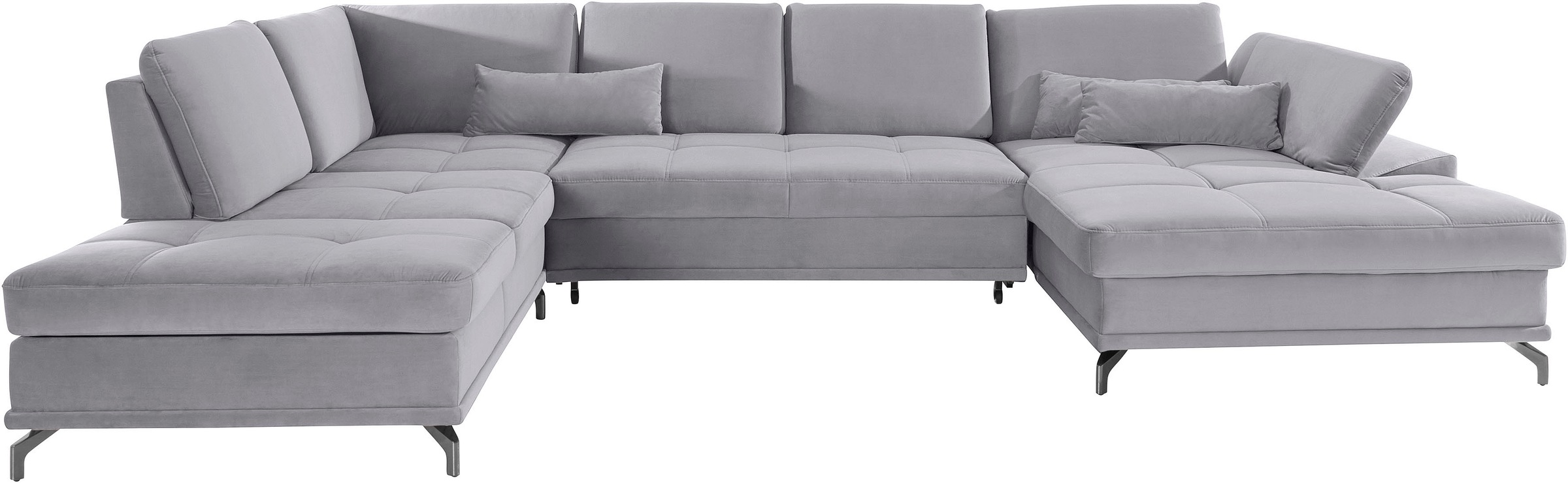 OTTO home Wohnlandschaft "Costello U-Form, B: 363 cm mit Sitztiefen-, Armte günstig online kaufen