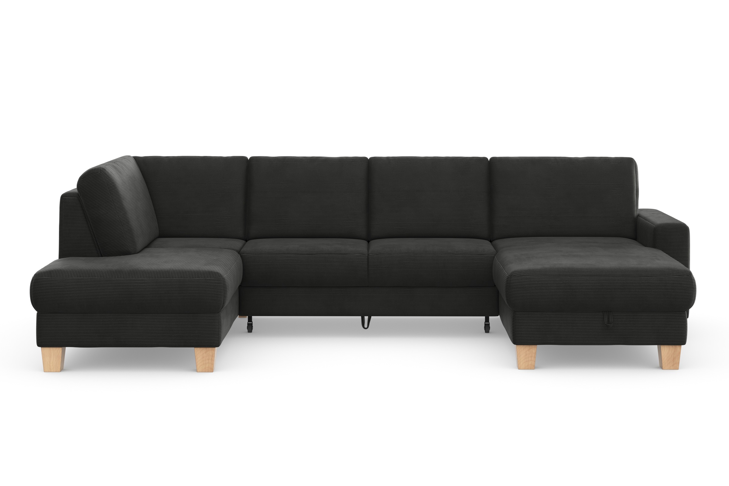 Home affaire Wohnlandschaft "Summer U-Form" mit oder ohne Bettfunktion und günstig online kaufen