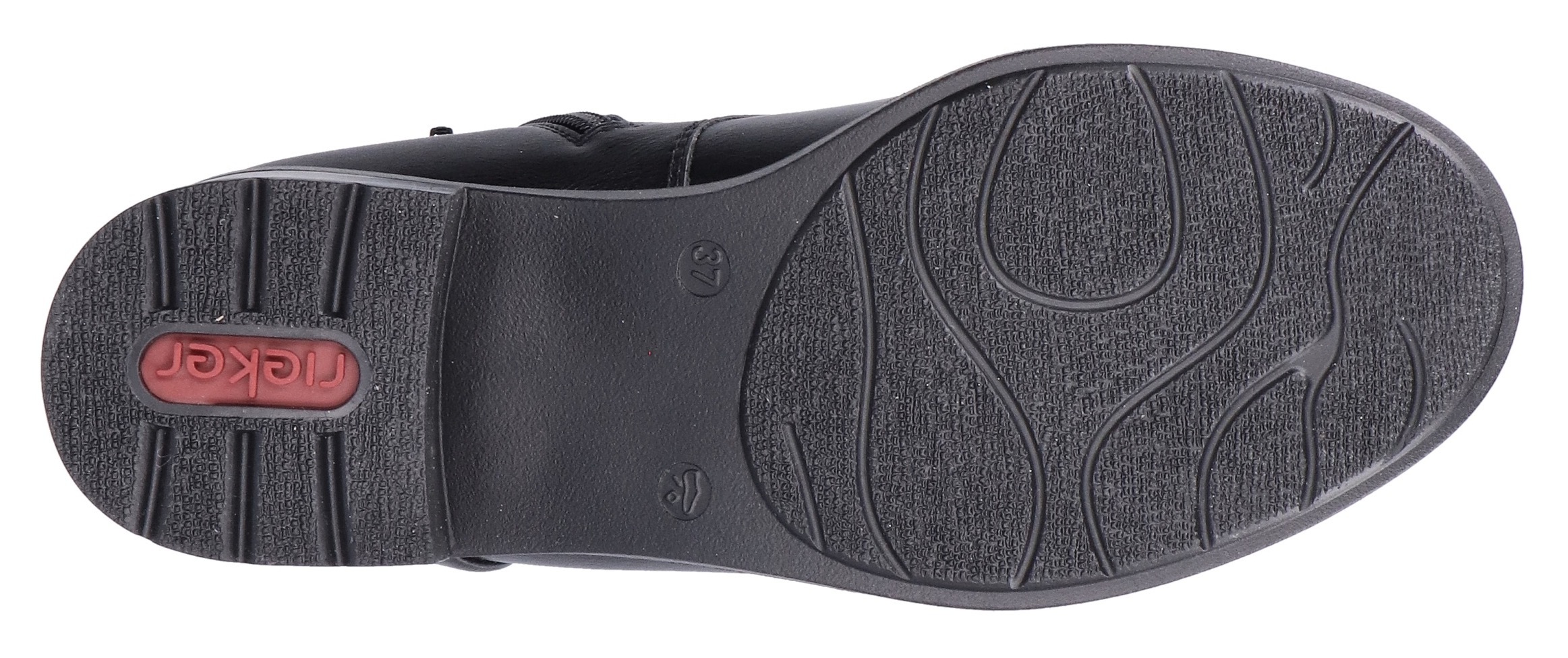 Thumbnail - Rieker Schnürstiefelette Schnürboots, Blockabsatz, mit Innenreißverschluss