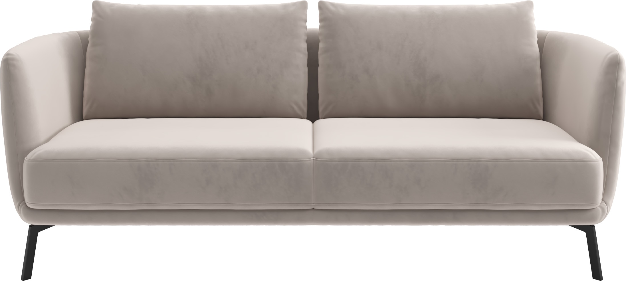 SCHÖNER WOHNEN-Kollektion 3-Sitzer "Pearl - 5 Jahre Hersteller-Garantie, auch in Bouclé" Maße (B/H/T): 210/71/91 cm, Füße Metall
