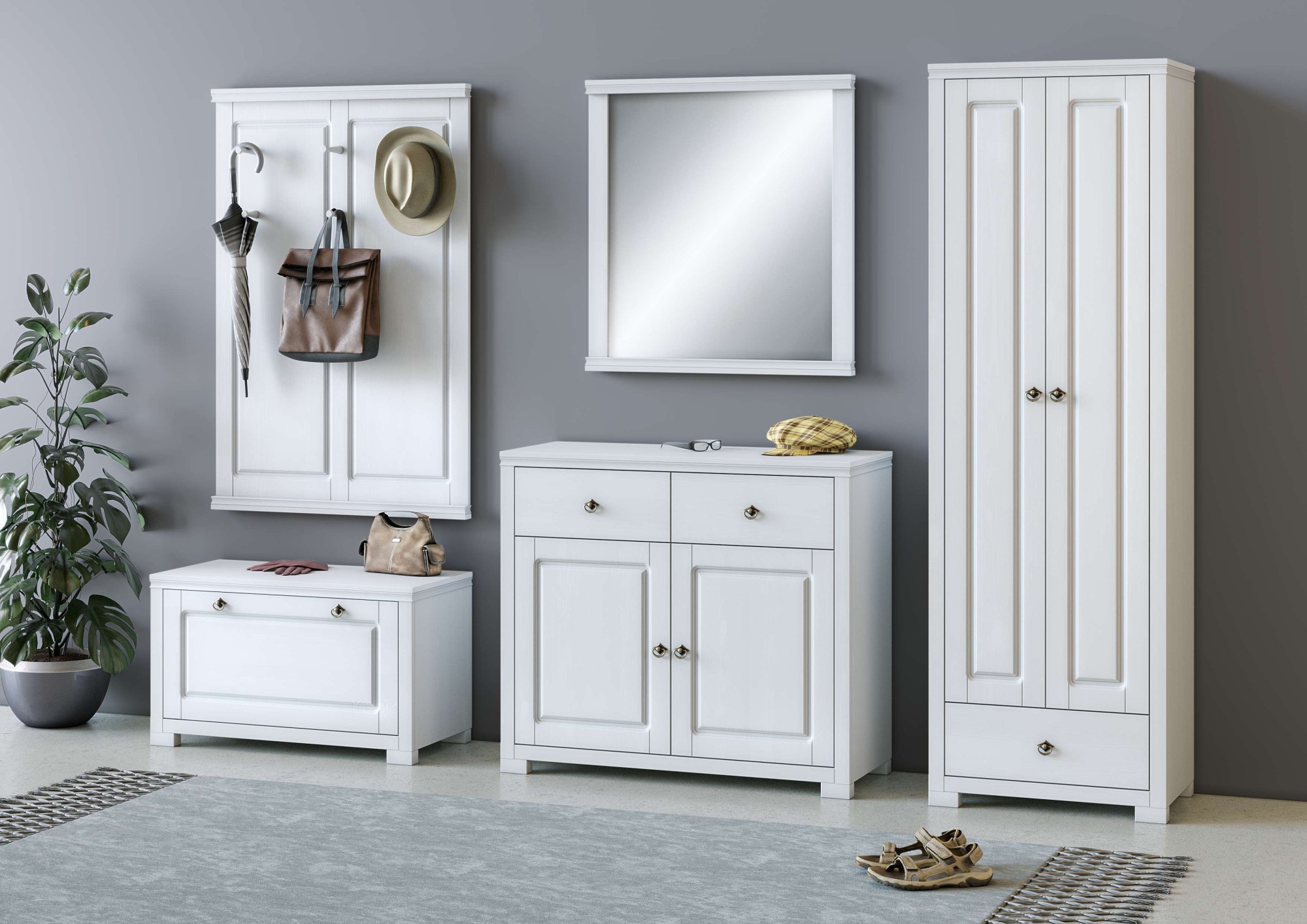 OTTO home Garderobenspiegel "Gotland, Spiegel, Wandspiegel" Rahmen aus mass günstig online kaufen