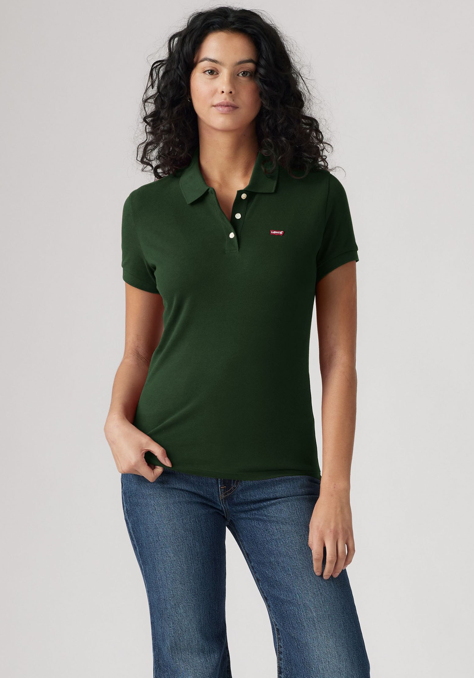 Levis Poloshirt "LEVIS HM POLO" Piqué aus elastischer Baumwollmischung günstig online kaufen