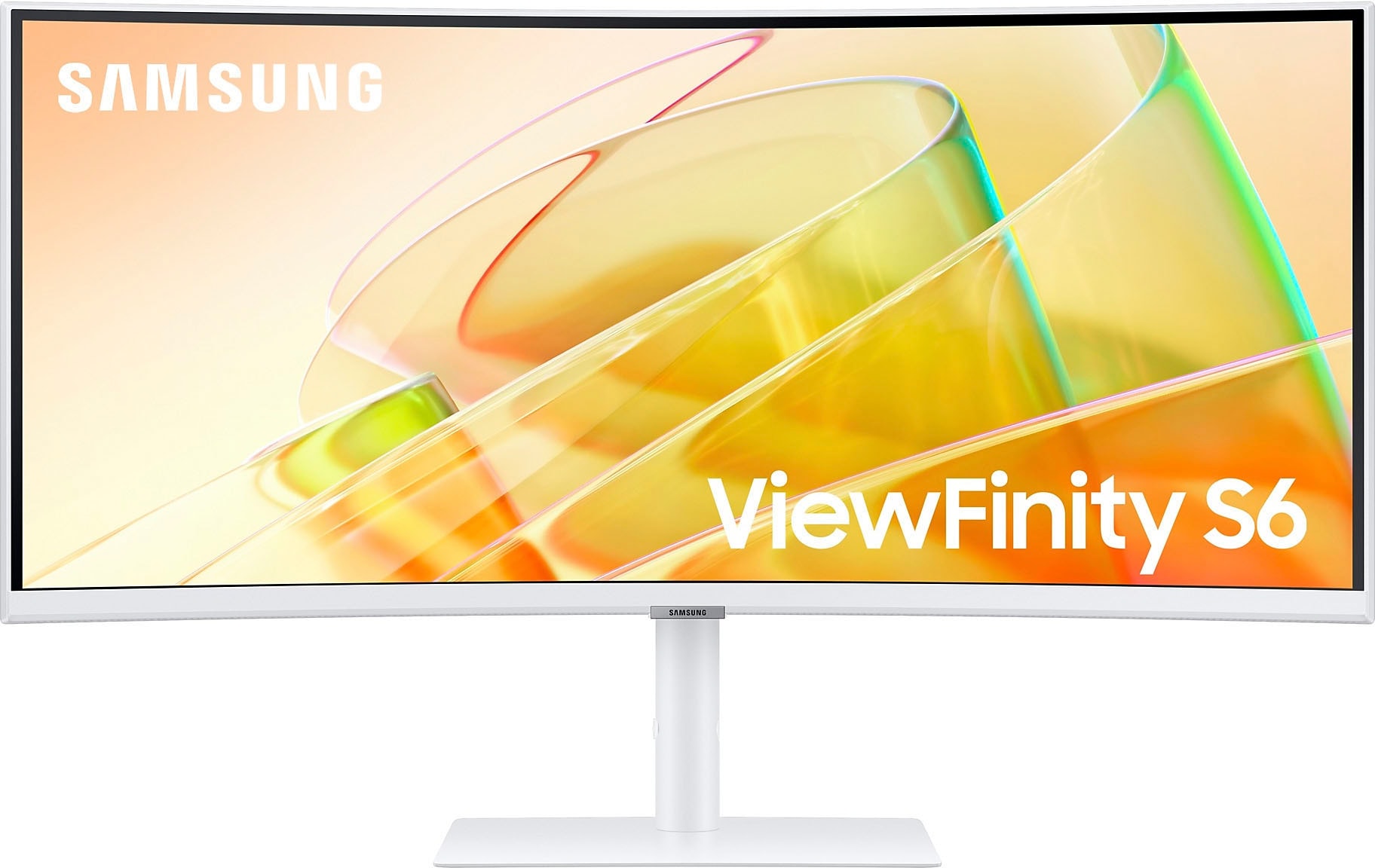 SAMSUNG LED-Monitor "S34C650TAU", B:80,66cm H:36,94cm T:12,5cm, weiß, Monitore