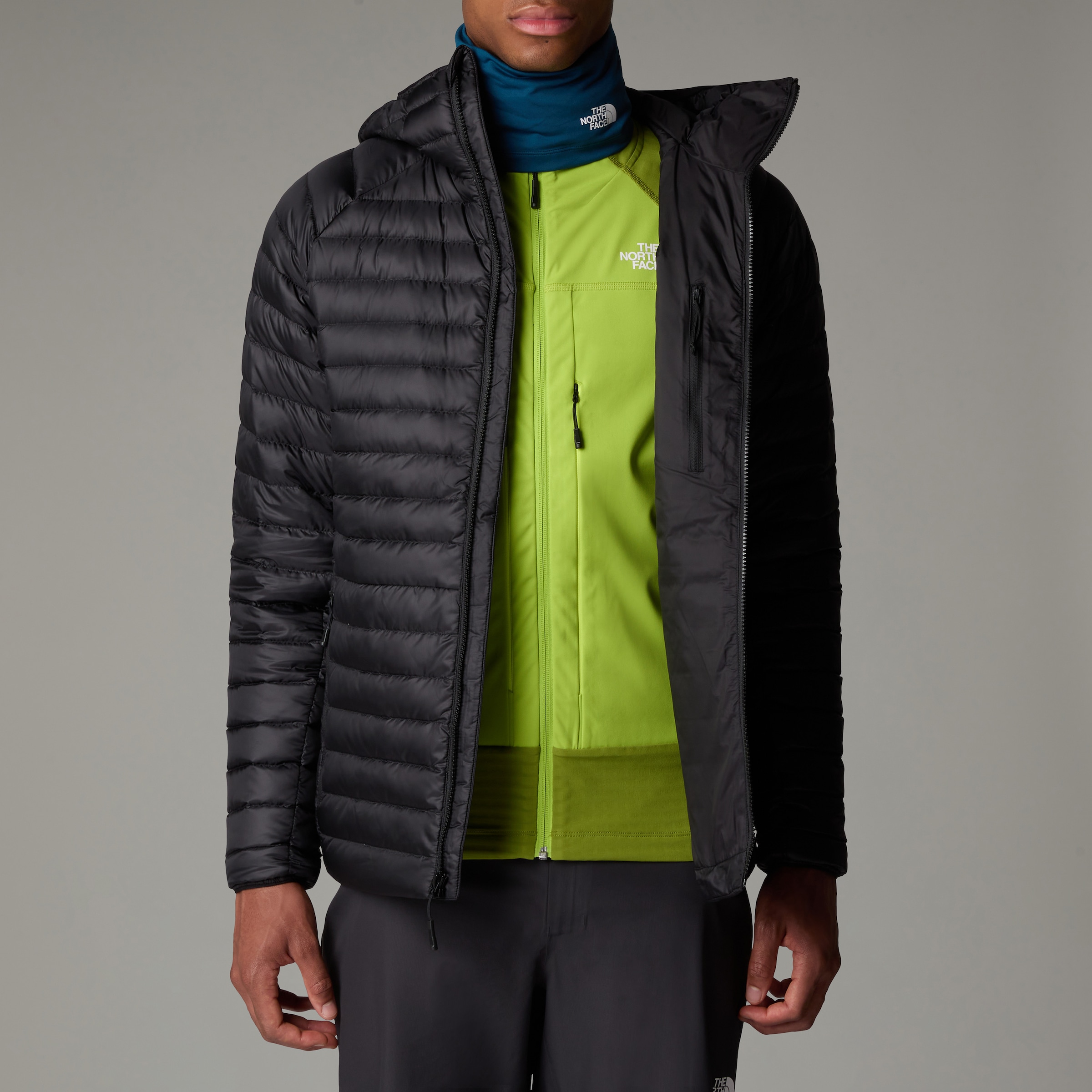 The North Face Daunenjacke »M BETTAFORCA LT DOWN HOODIE«, (1 St.), Daunenfüllung, leicht, isolierend