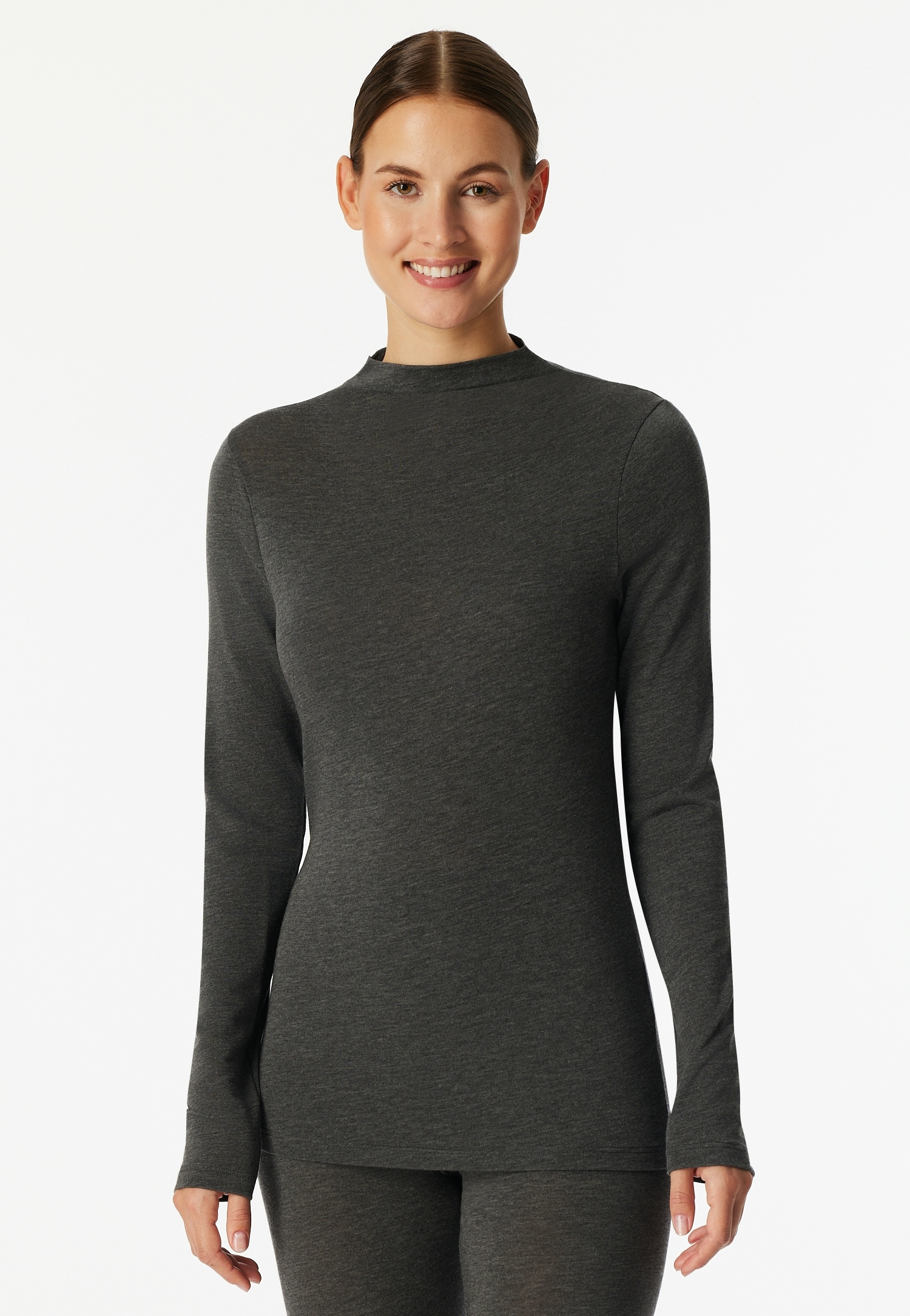 Schiesser Rollkragenshirt "Premium Warming", kleiner Stehkragen, langärmeli günstig online kaufen