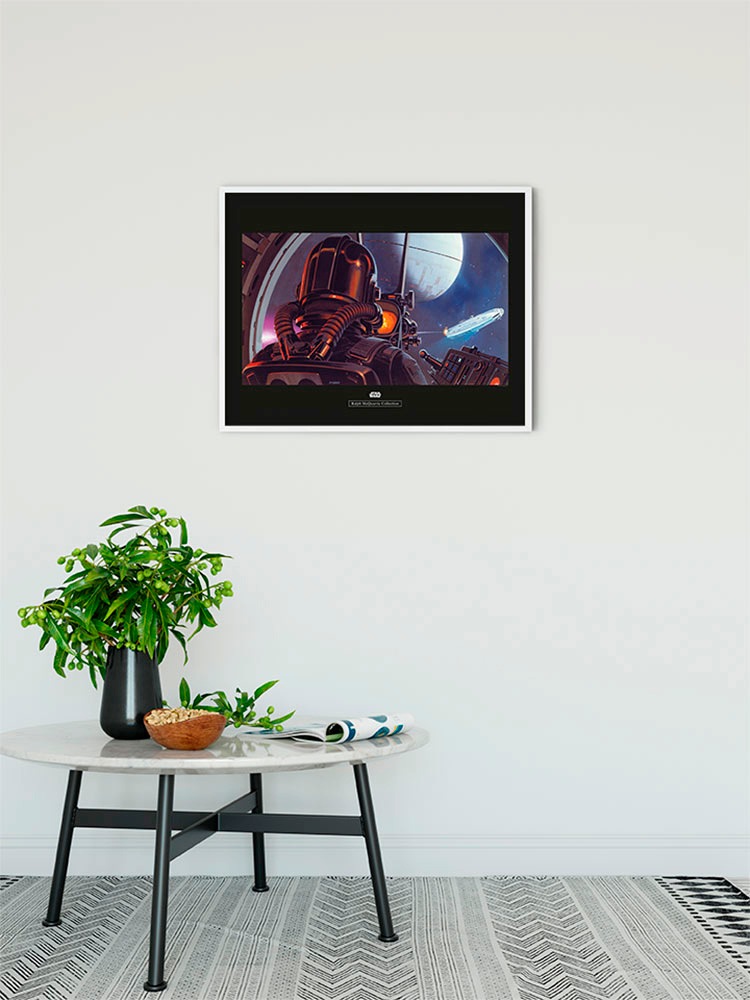 Komar Bild »Star Wars Classic RMQ TIE-Fighter Pilot«, Star Wars, (1 St.), Wandbild zur Dekoration im Kinderzimmer - ohne Rahmen