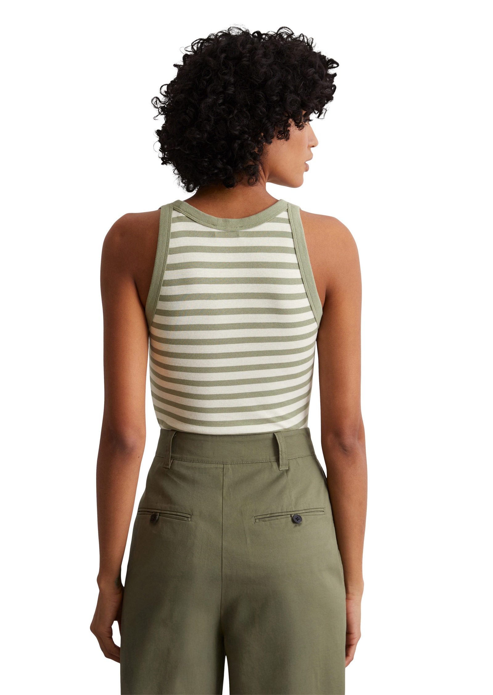 Thumbnail - Marc OPolo T-Shirt "aus Organic-Cotton-Rib-Jersey"