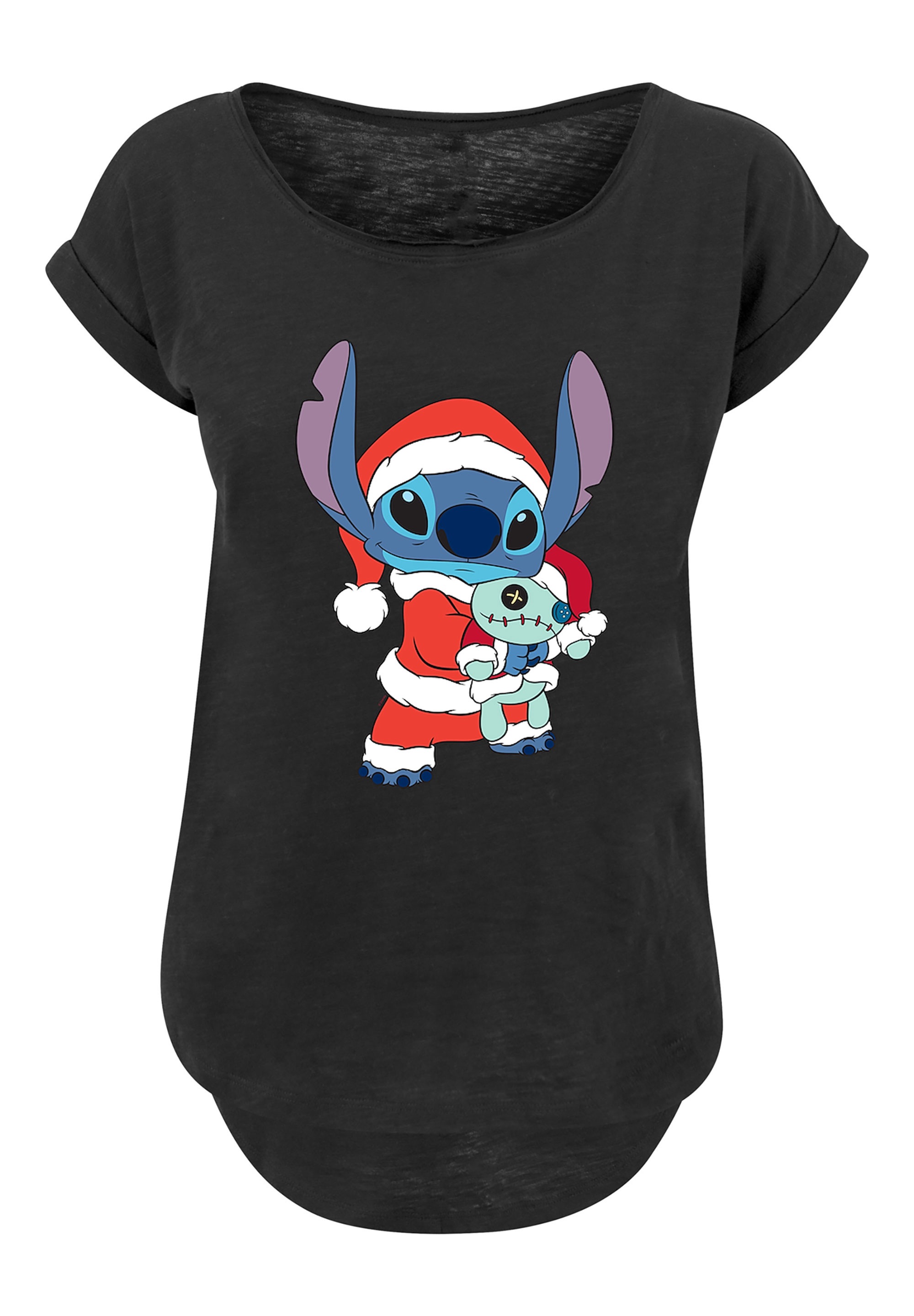 F4NT4STIC T-Shirt »Disney Lilo & Stitch Weihnachten«, Print