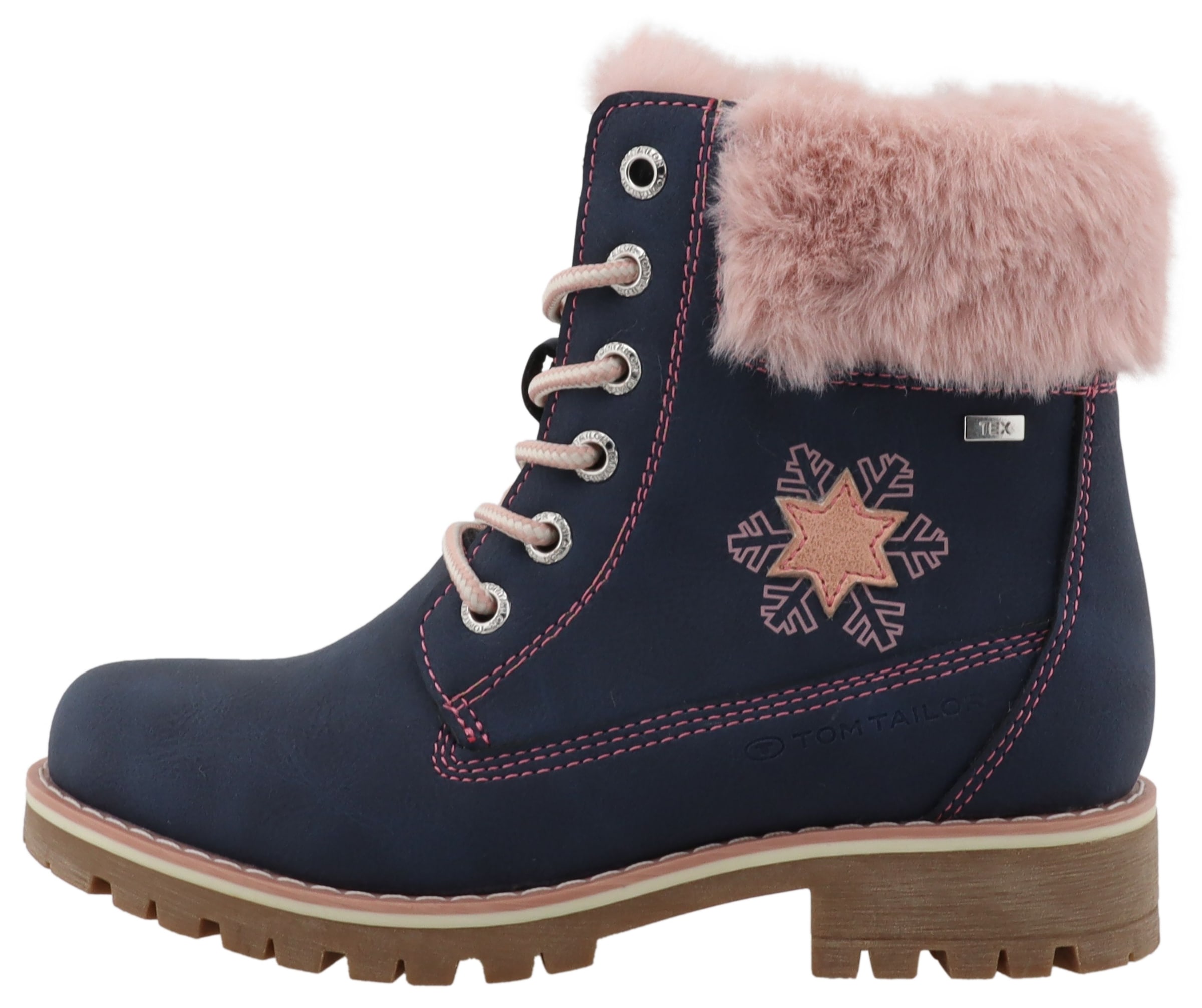 TOM TAILOR Winterstiefel, mit Warmfutter