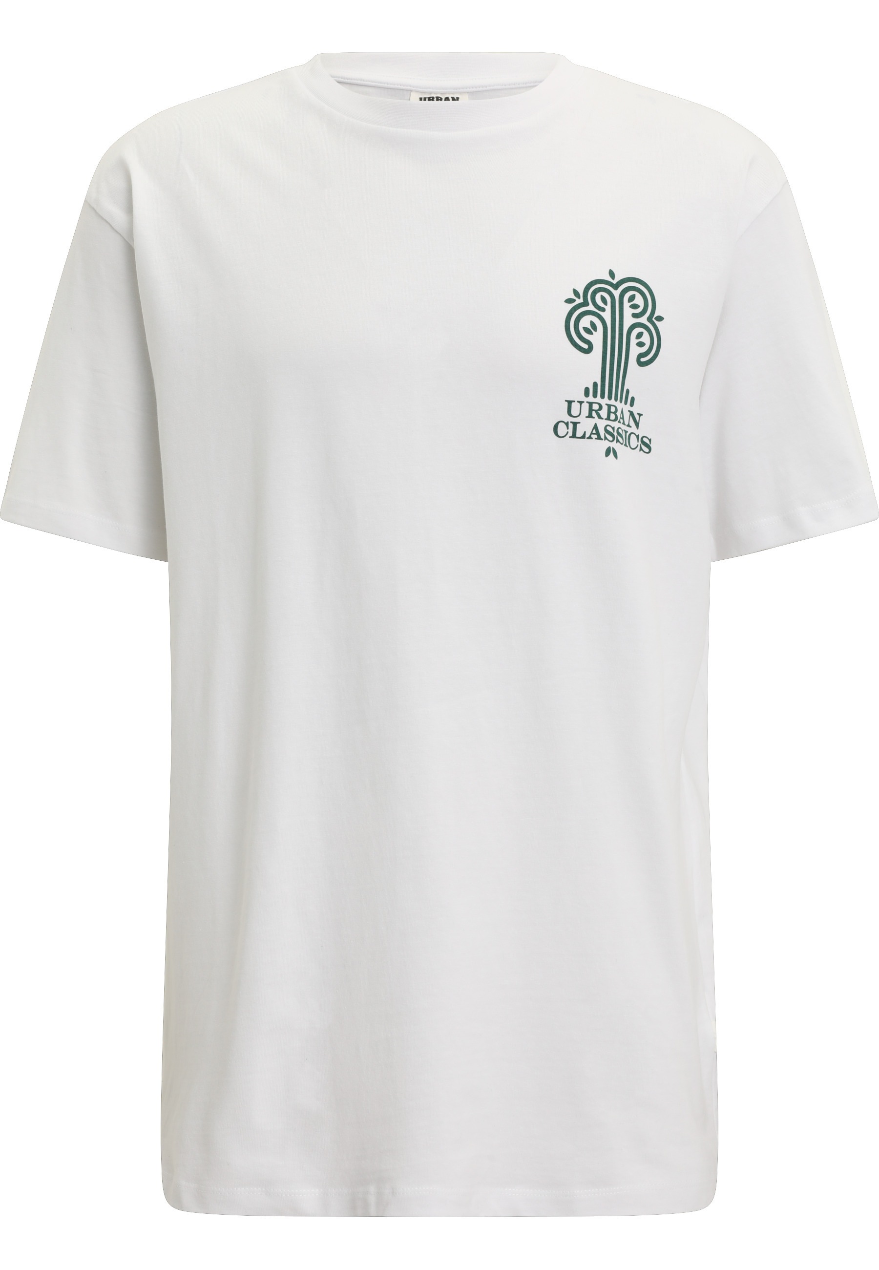 URBAN CLASSICS T-Shirt "Urban Classics Herren Organic Tree Logo Tee" 1 Stk.
