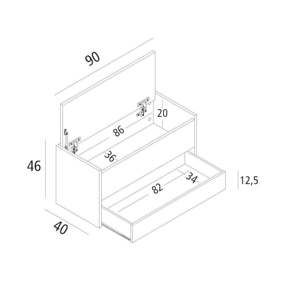 INOSIGN Schuhbank »BAULE«, (1 St.)