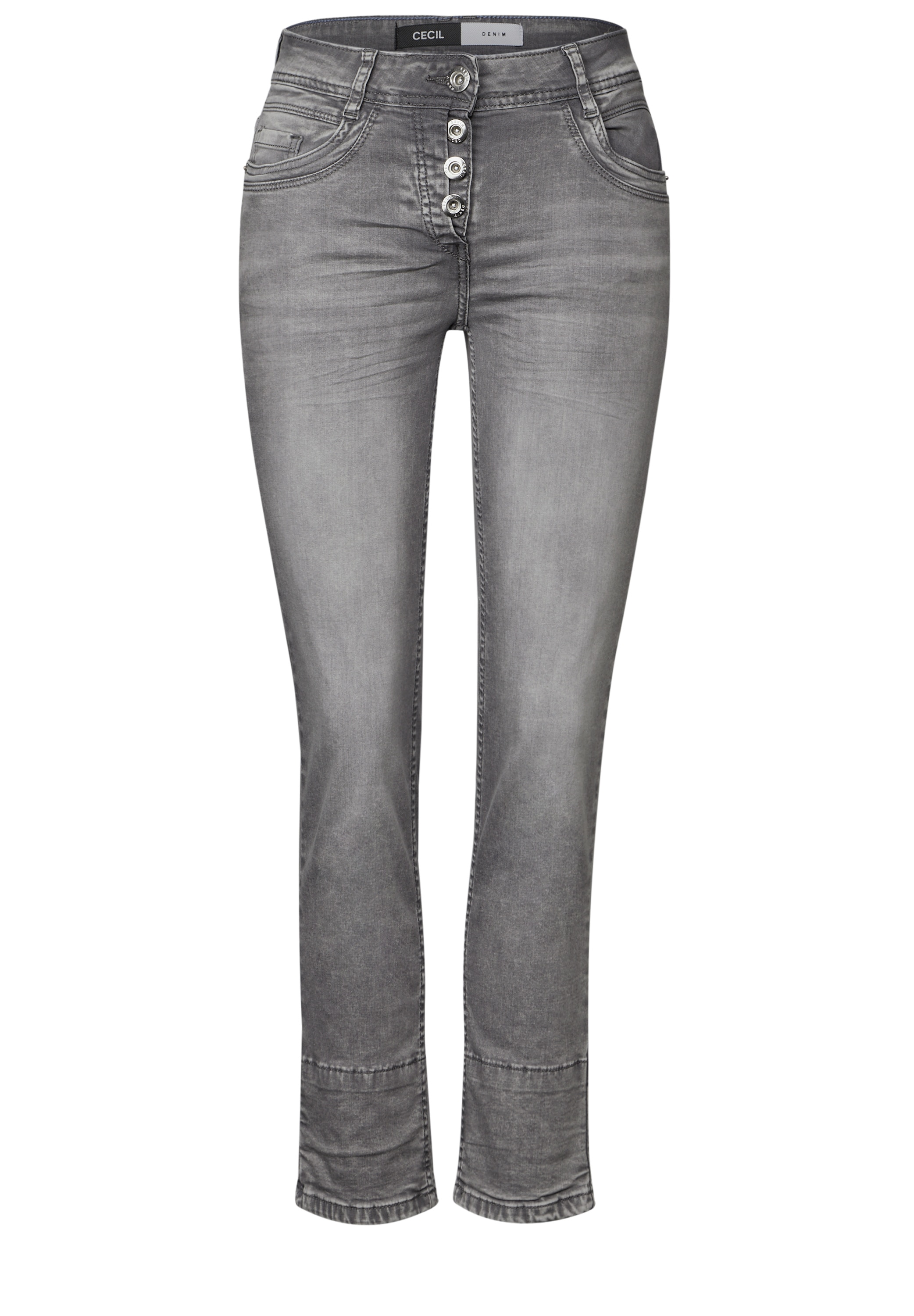 Cecil Comfort-fit-Jeans, softer Materialmix