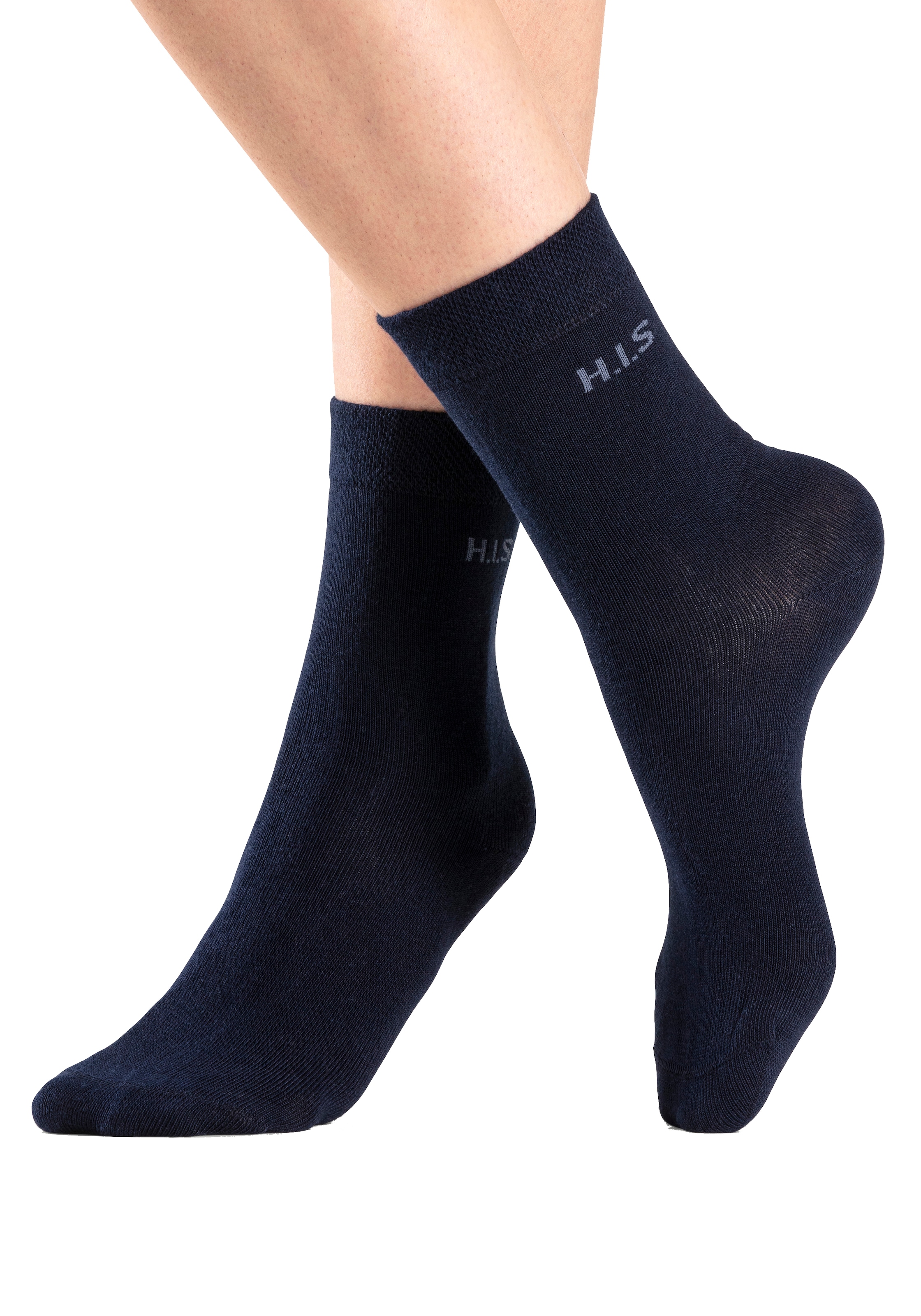 Bündchen Socken, BAUR Paar), H.I.S | (Set, online ohne einschneidendes bestellen 4
