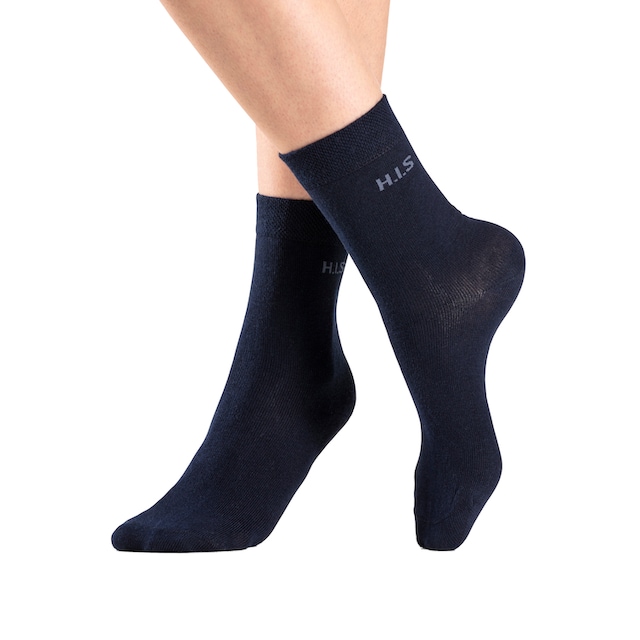 H.I.S Socken, (Set, 4 Paar), ohne einschneidendes Bündchen online bestellen  | BAUR