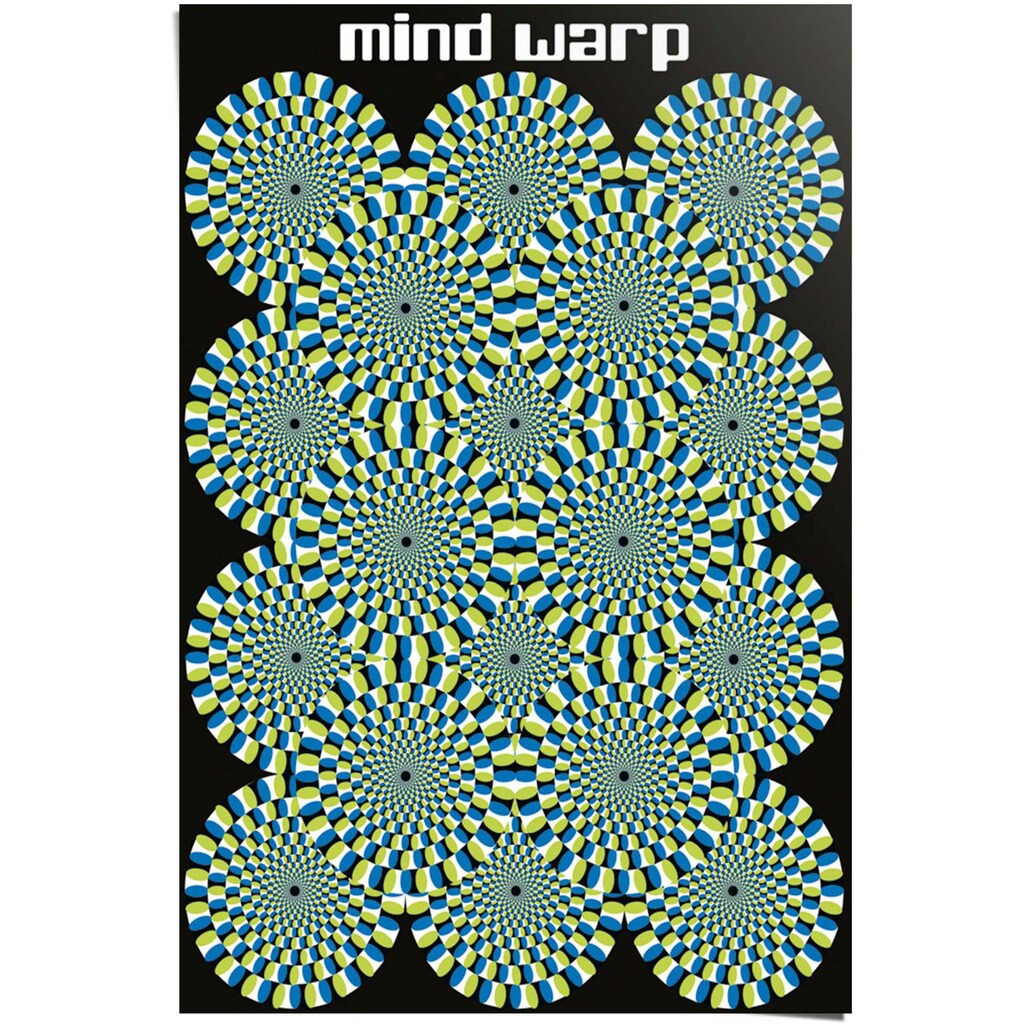 Reinders! Poster »Mind Warp op art«, (1 St.)